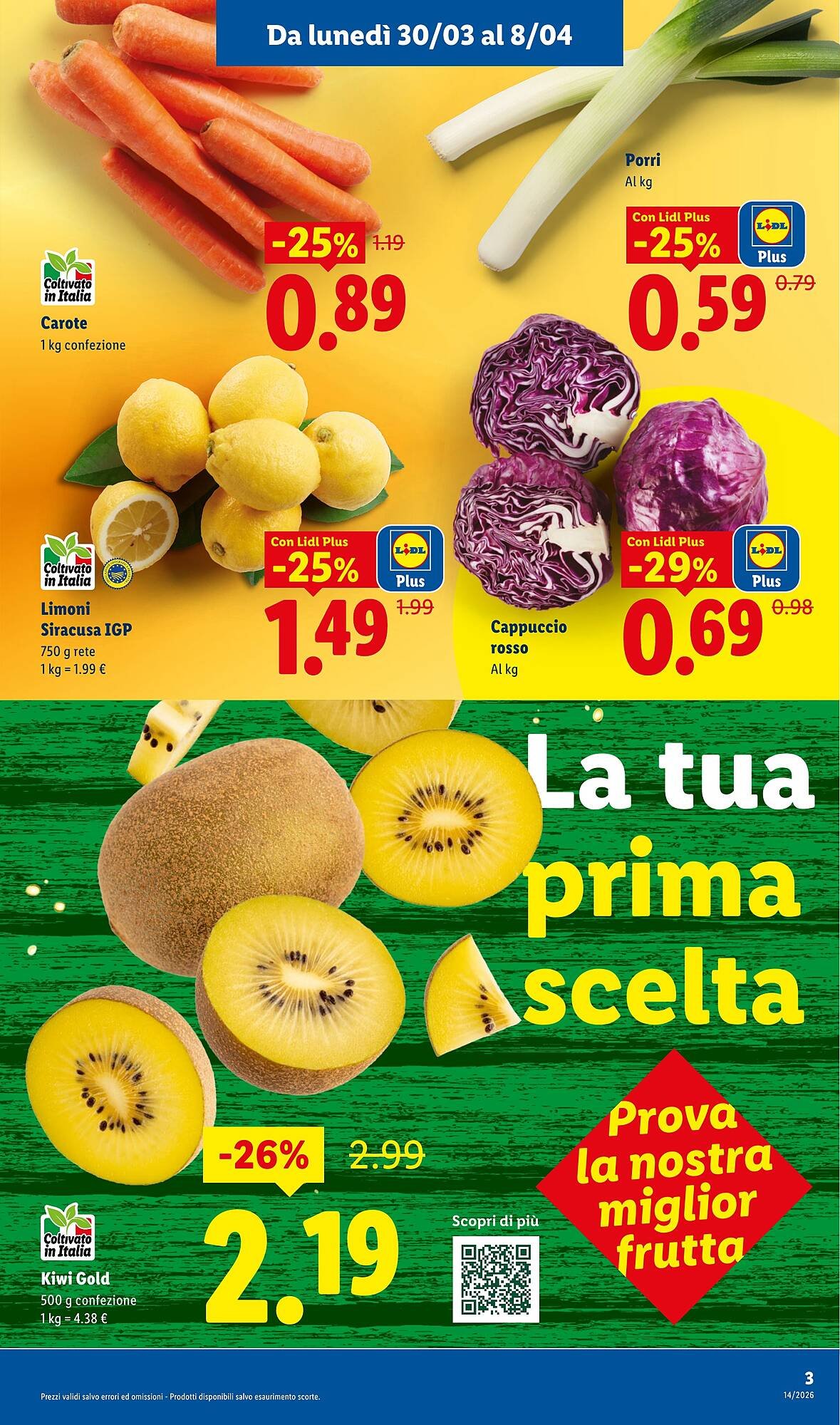 Volantino Lidl (2026-03-30 - 2026-04-08)
