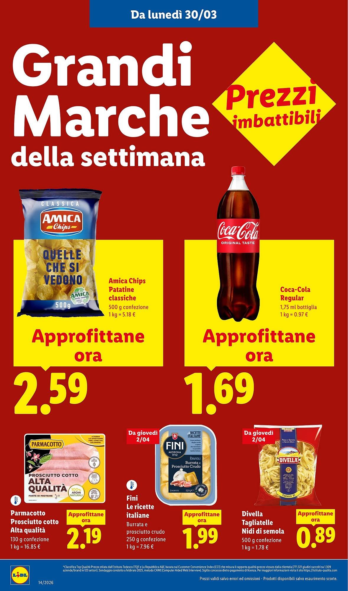 Volantino Lidl (2026-03-30 - 2026-04-08)
