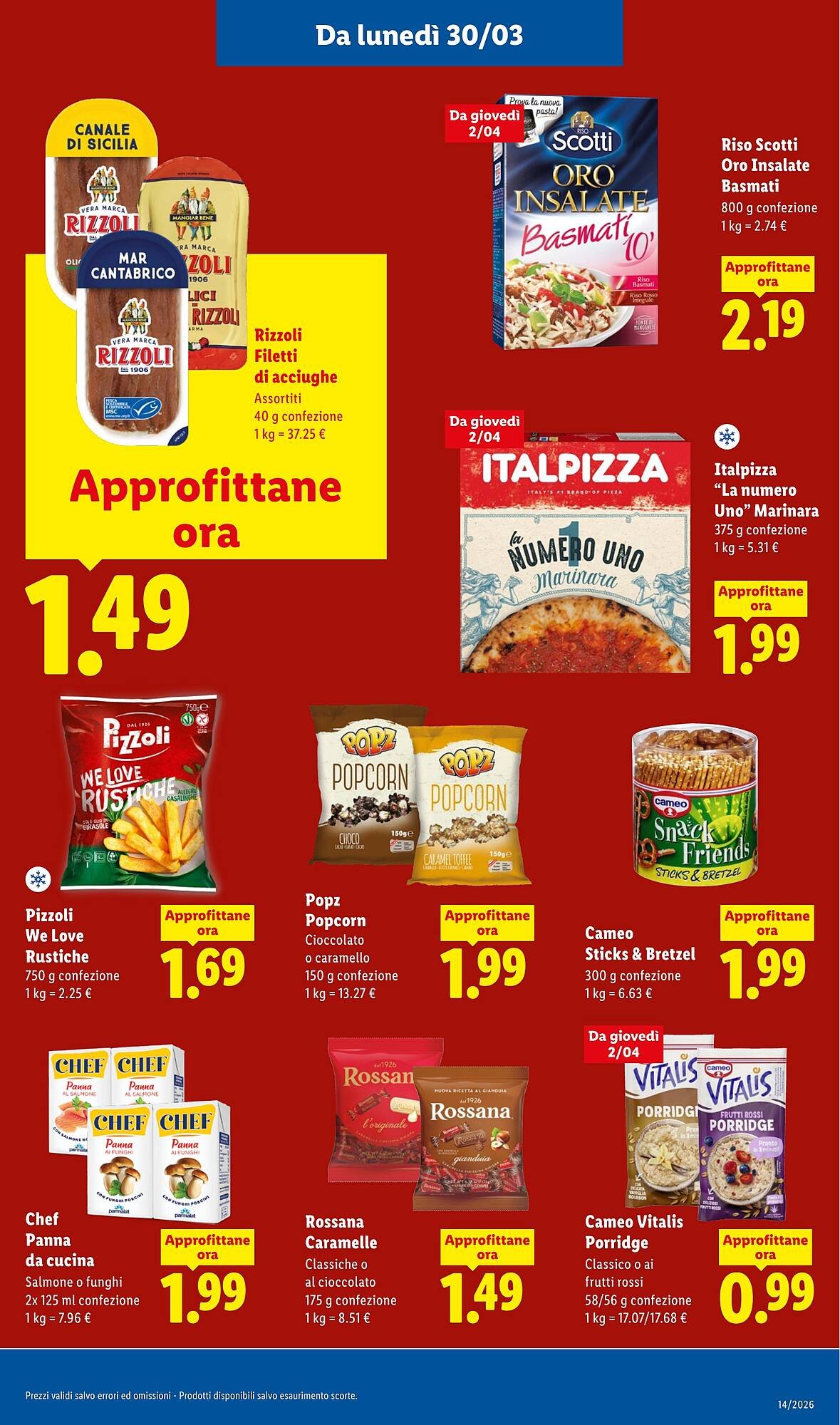Volantino Lidl (2026-03-30 - 2026-04-08)