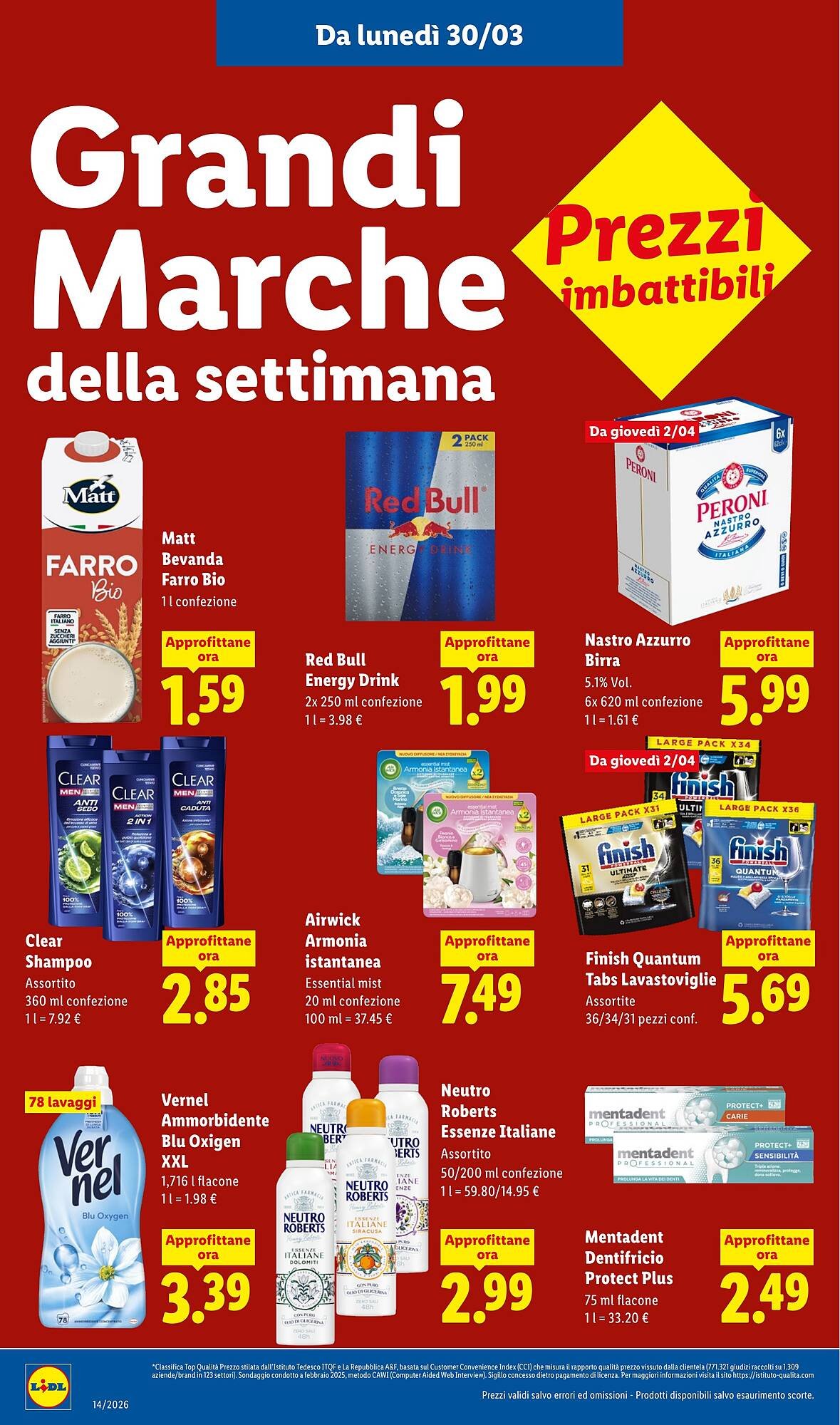 Volantino Lidl (2026-03-30 - 2026-04-08)