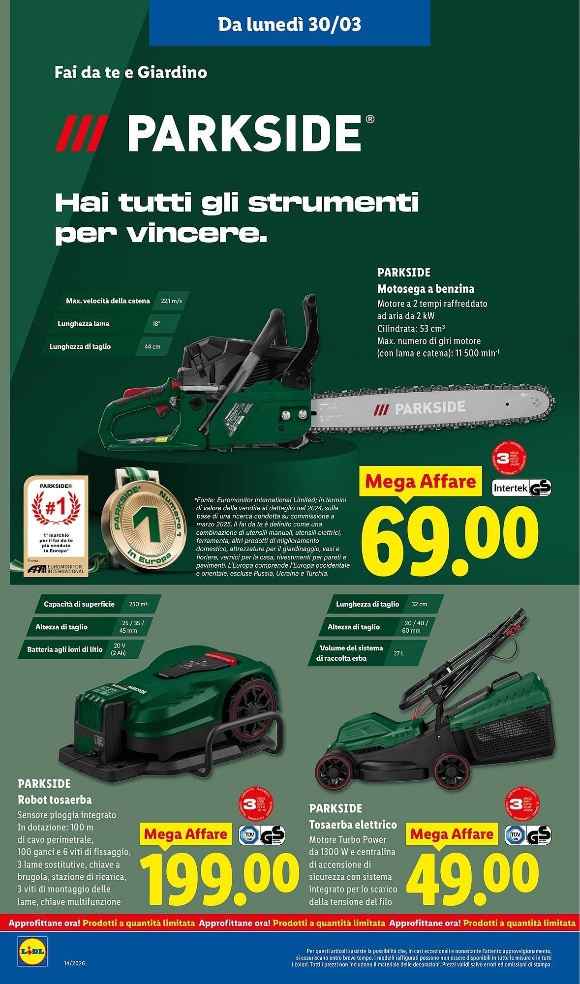 Volantino Lidl (2026-03-30 - 2026-04-08)