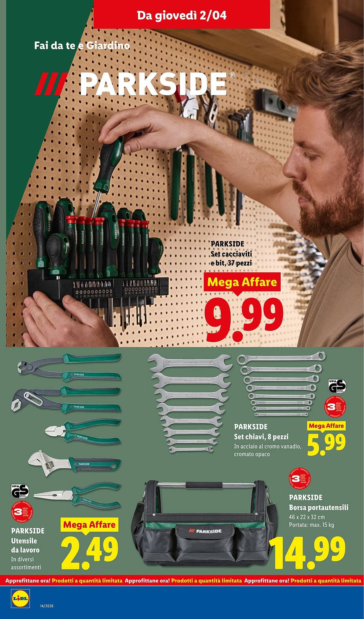 Volantino Lidl (2026-03-30 - 2026-04-08)