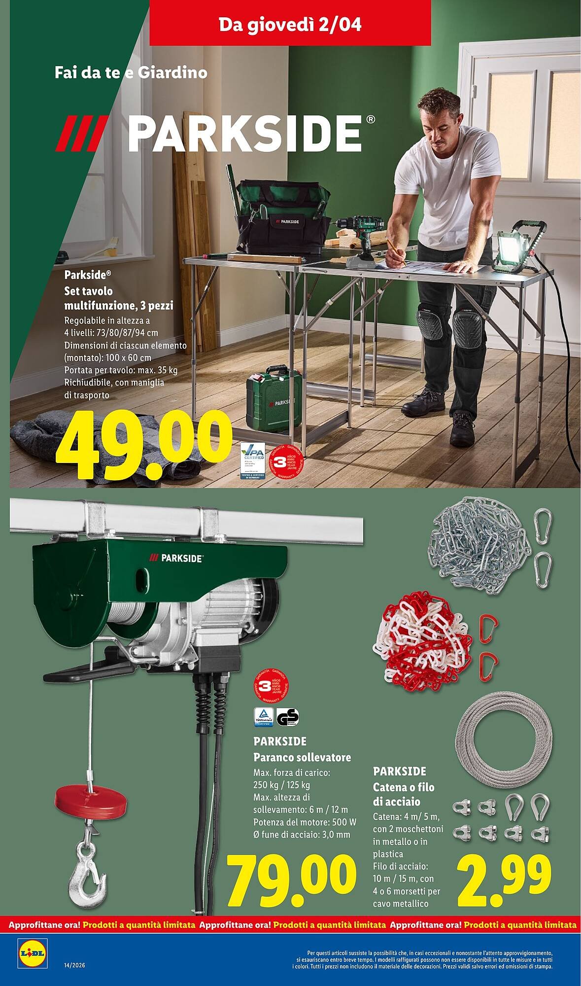 Volantino Lidl (2026-03-30 - 2026-04-08)