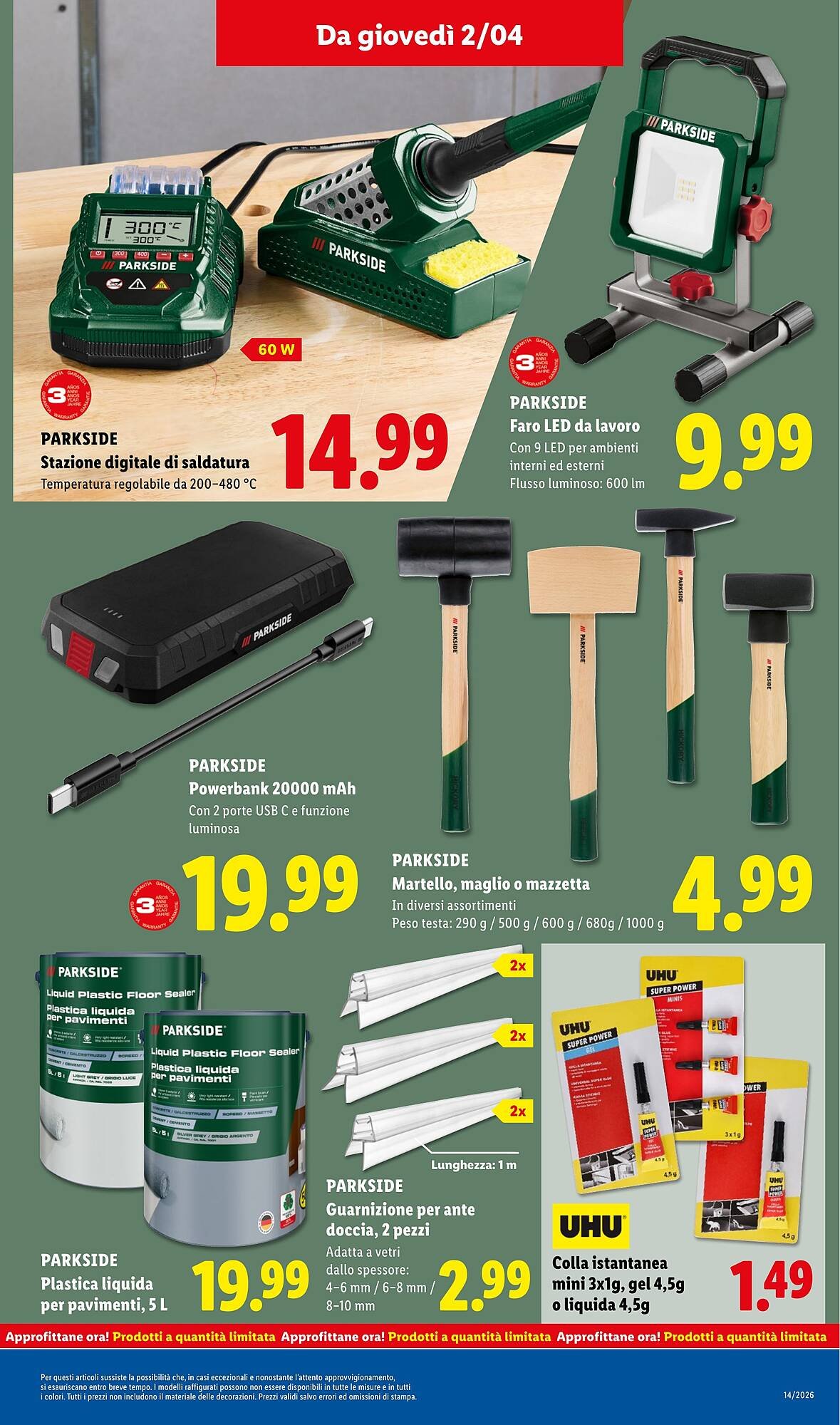 Volantino Lidl (2026-03-30 - 2026-04-08)