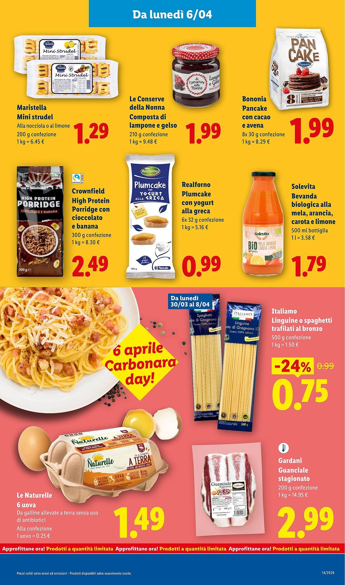 Volantino Lidl (2026-03-30 - 2026-04-08)