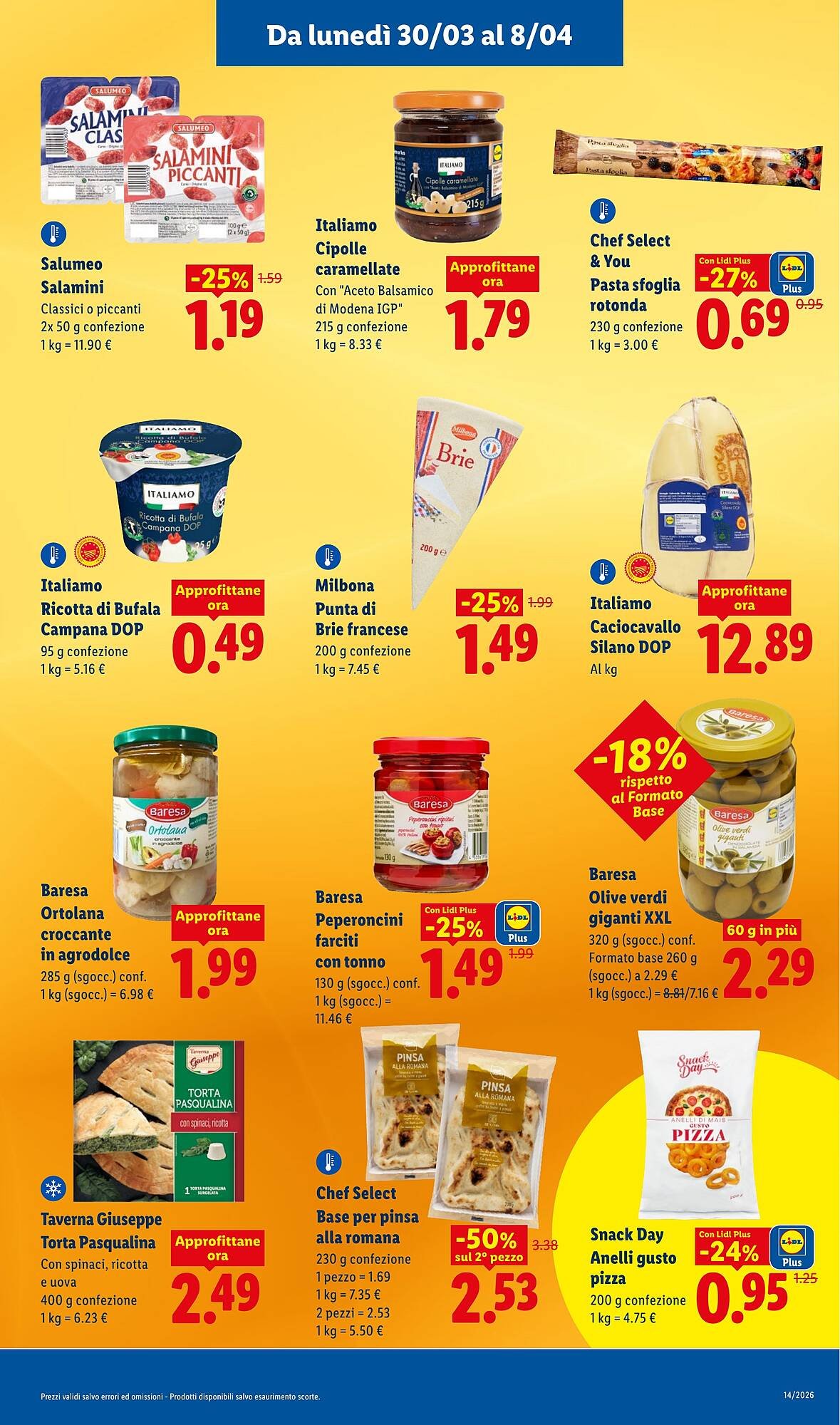 Volantino Lidl (2026-03-30 - 2026-04-08)
