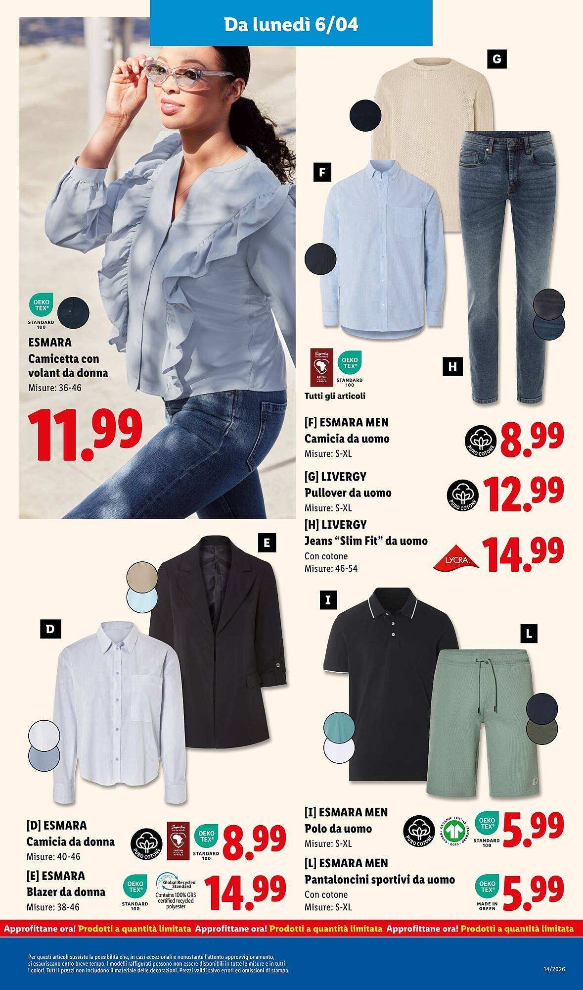 Volantino Lidl (2026-03-30 - 2026-04-08)