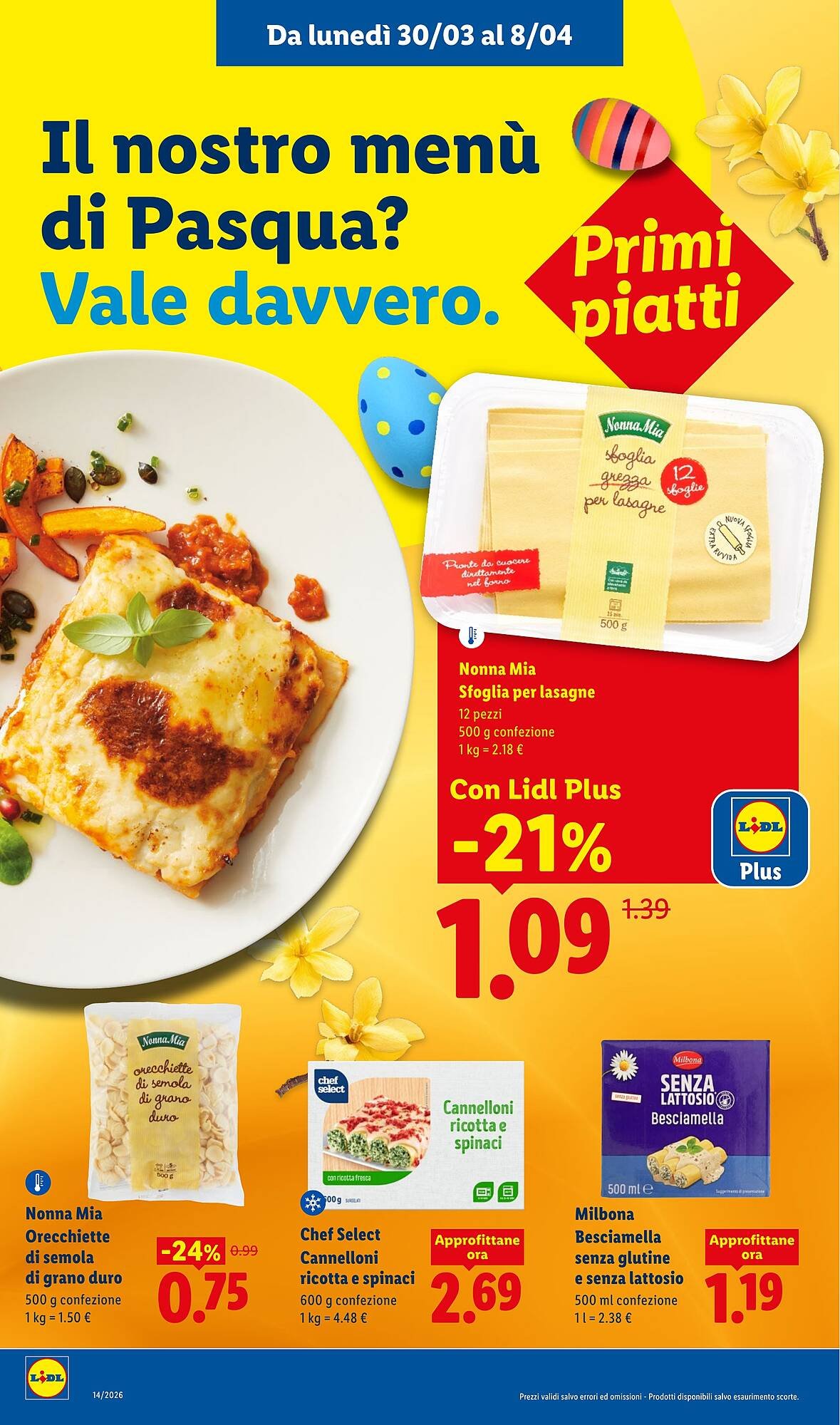 Volantino Lidl (2026-03-30 - 2026-04-08)