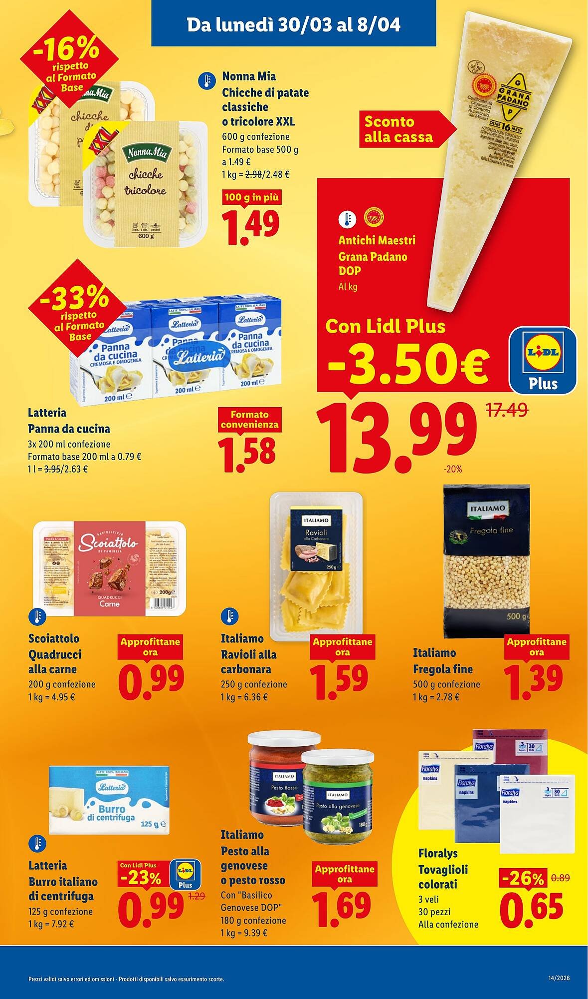 Volantino Lidl (2026-03-30 - 2026-04-08)