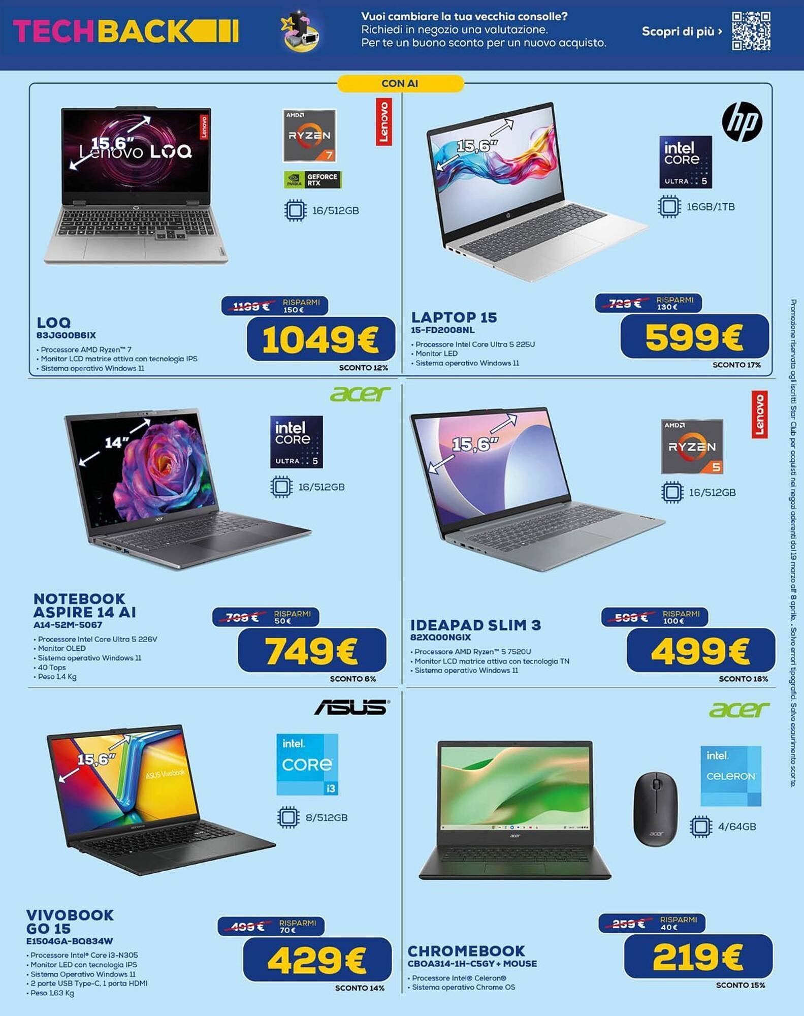 Volantino Euronics (2026-03-19 - 2026-04-08)