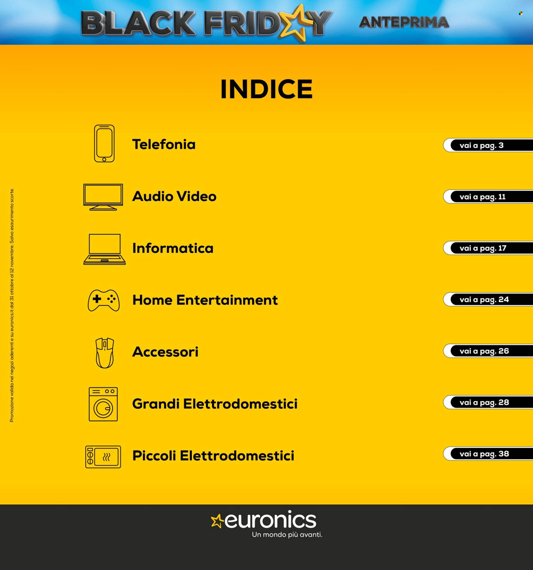 Volantino Euronics (2025-10-31 - 2025-11-12)