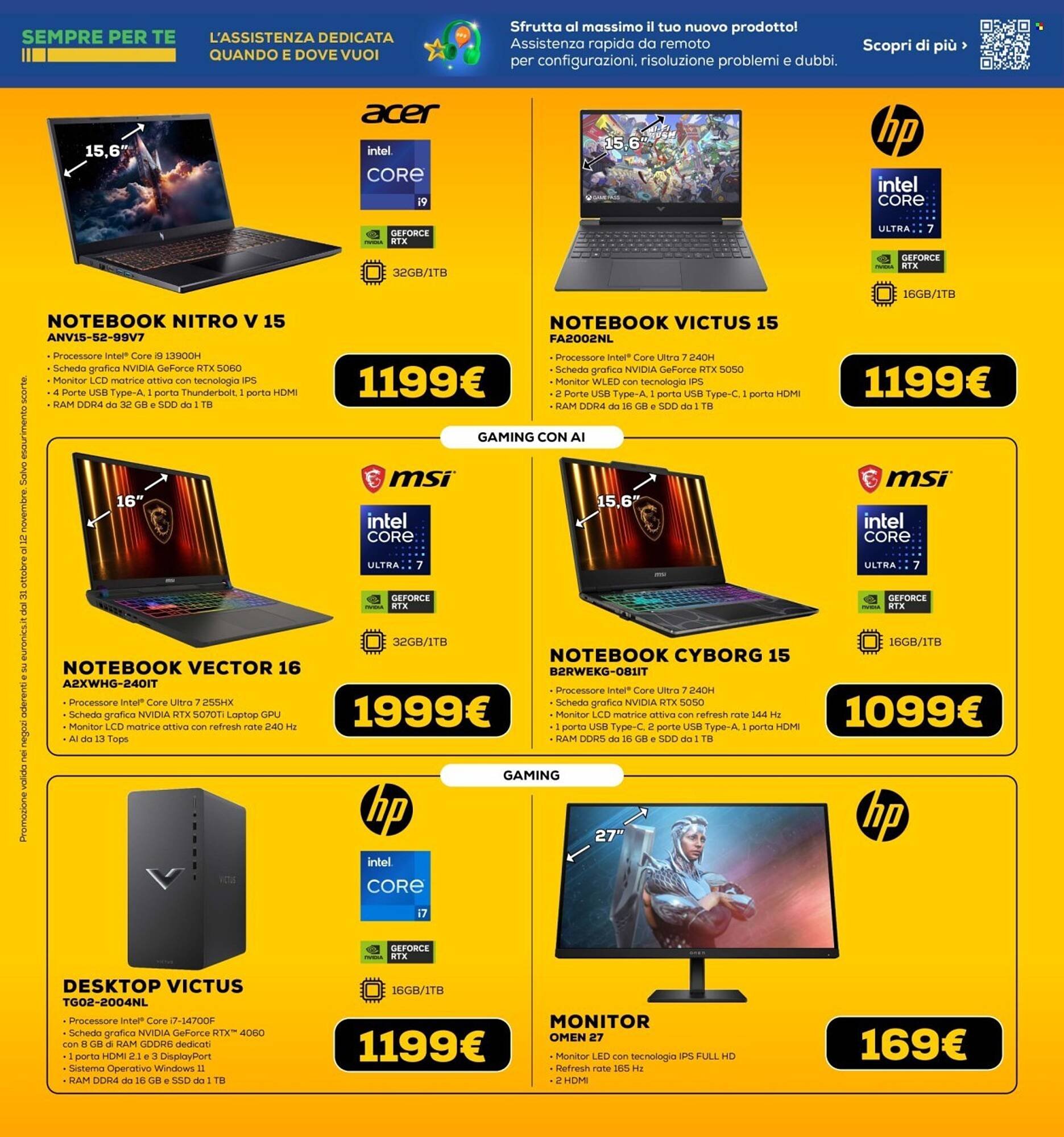 Volantino Euronics (2025-10-31 - 2025-11-12)