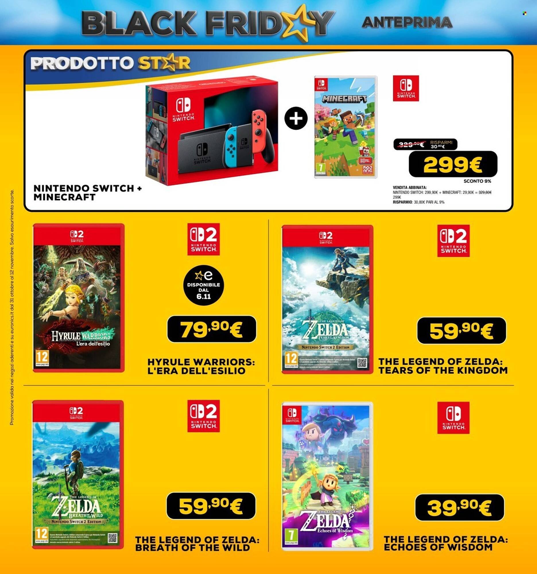 Volantino Euronics (2025-10-31 - 2025-11-12)