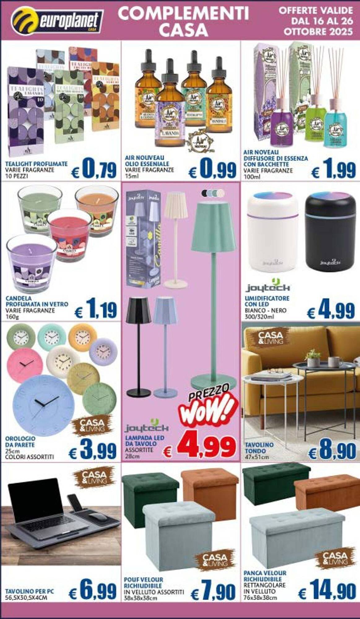 Volantino Europlanet Casa (2025-10-16 - 2025-10-26)