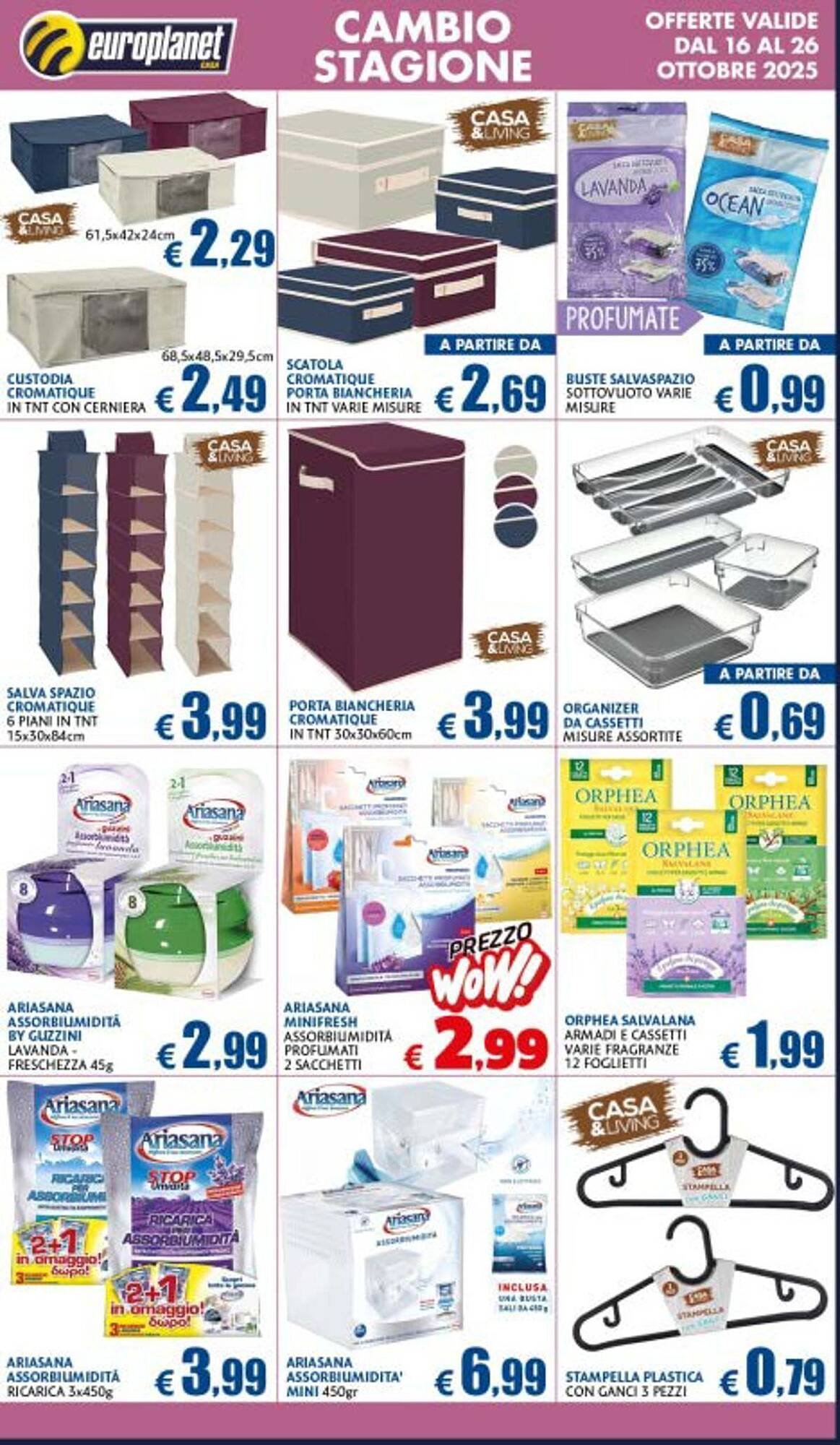 Volantino Europlanet Casa (2025-10-16 - 2025-10-26)