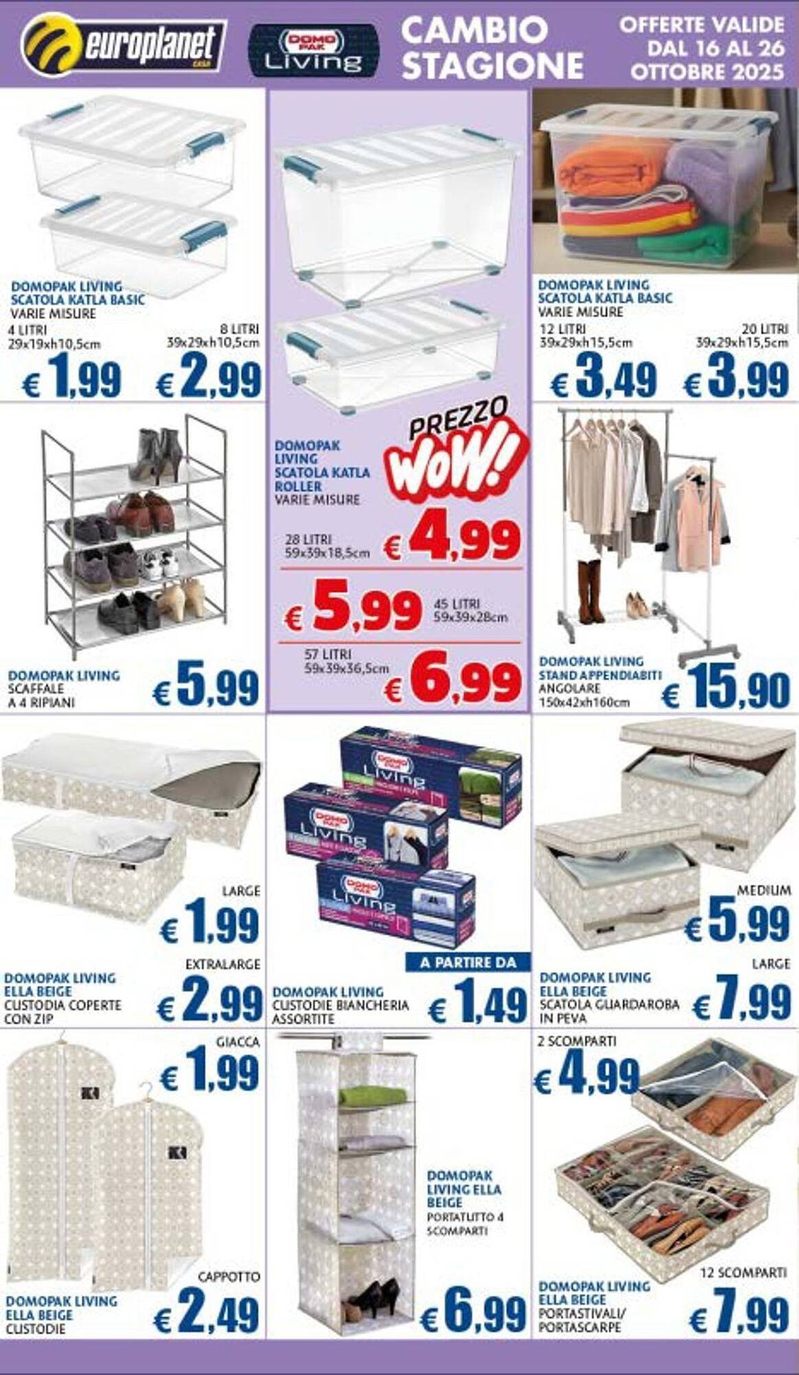 Volantino Europlanet Casa (2025-10-16 - 2025-10-26)