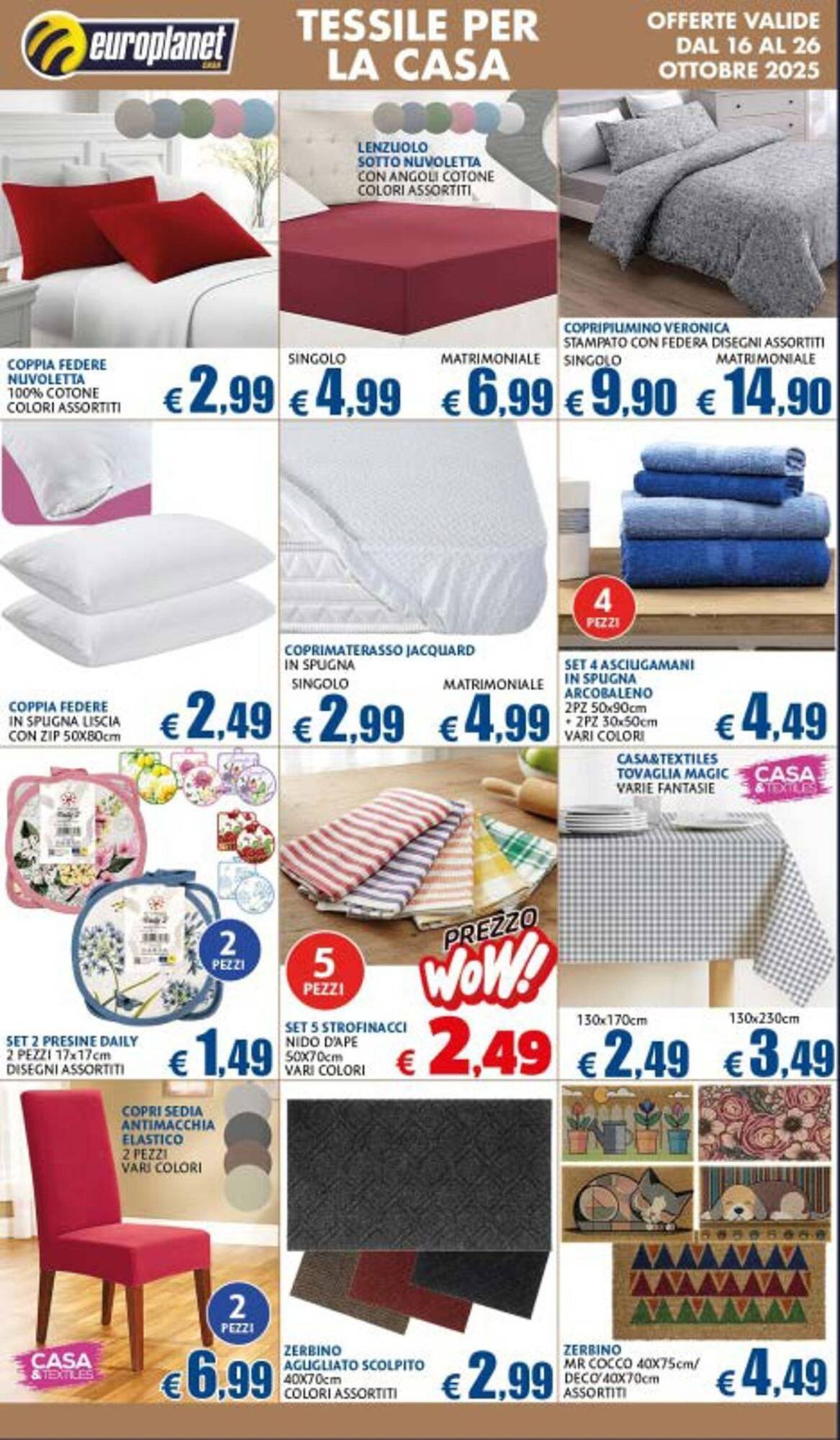 Volantino Europlanet Casa (2025-10-16 - 2025-10-26)