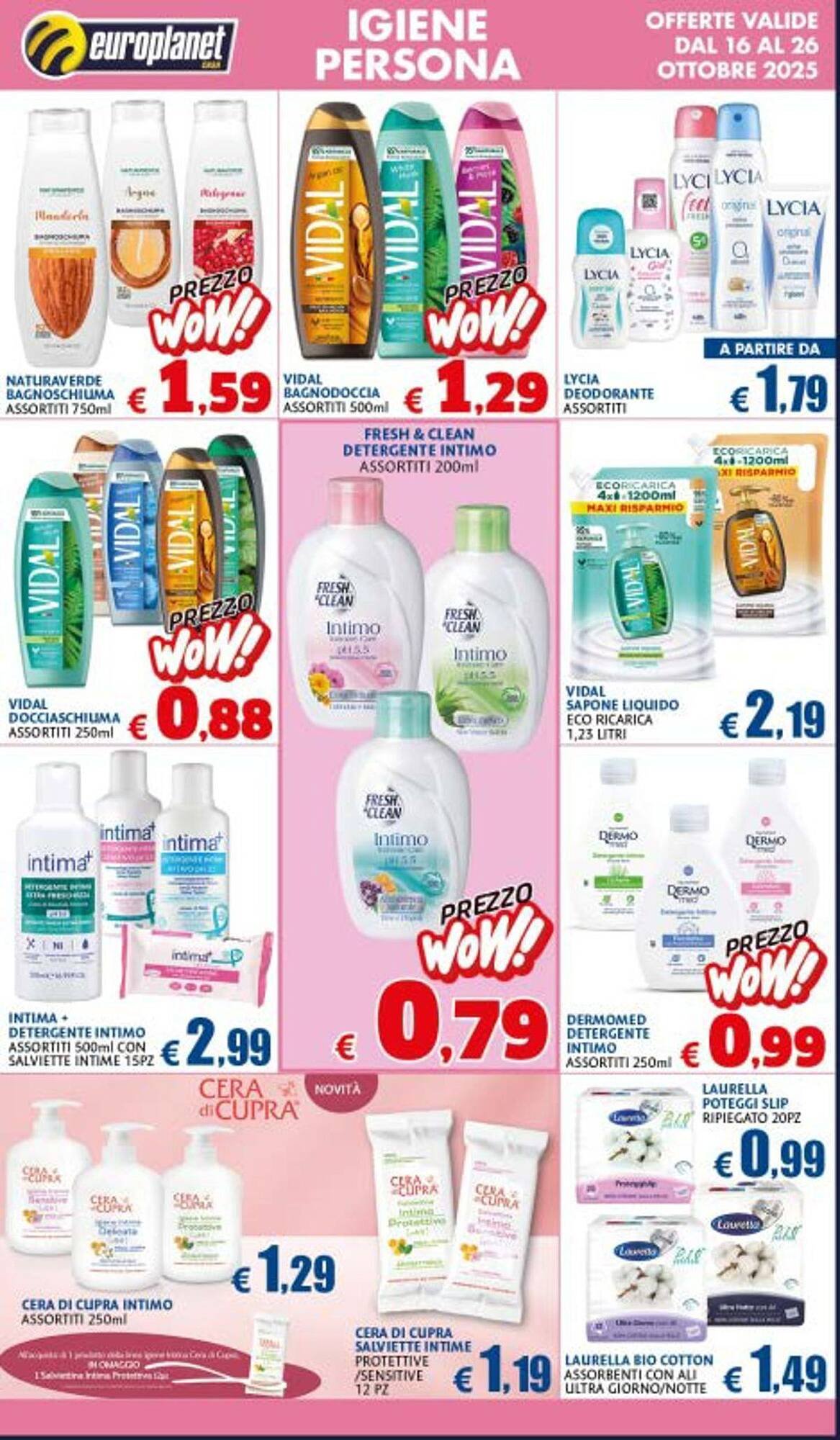 Volantino Europlanet Casa (2025-10-16 - 2025-10-26)