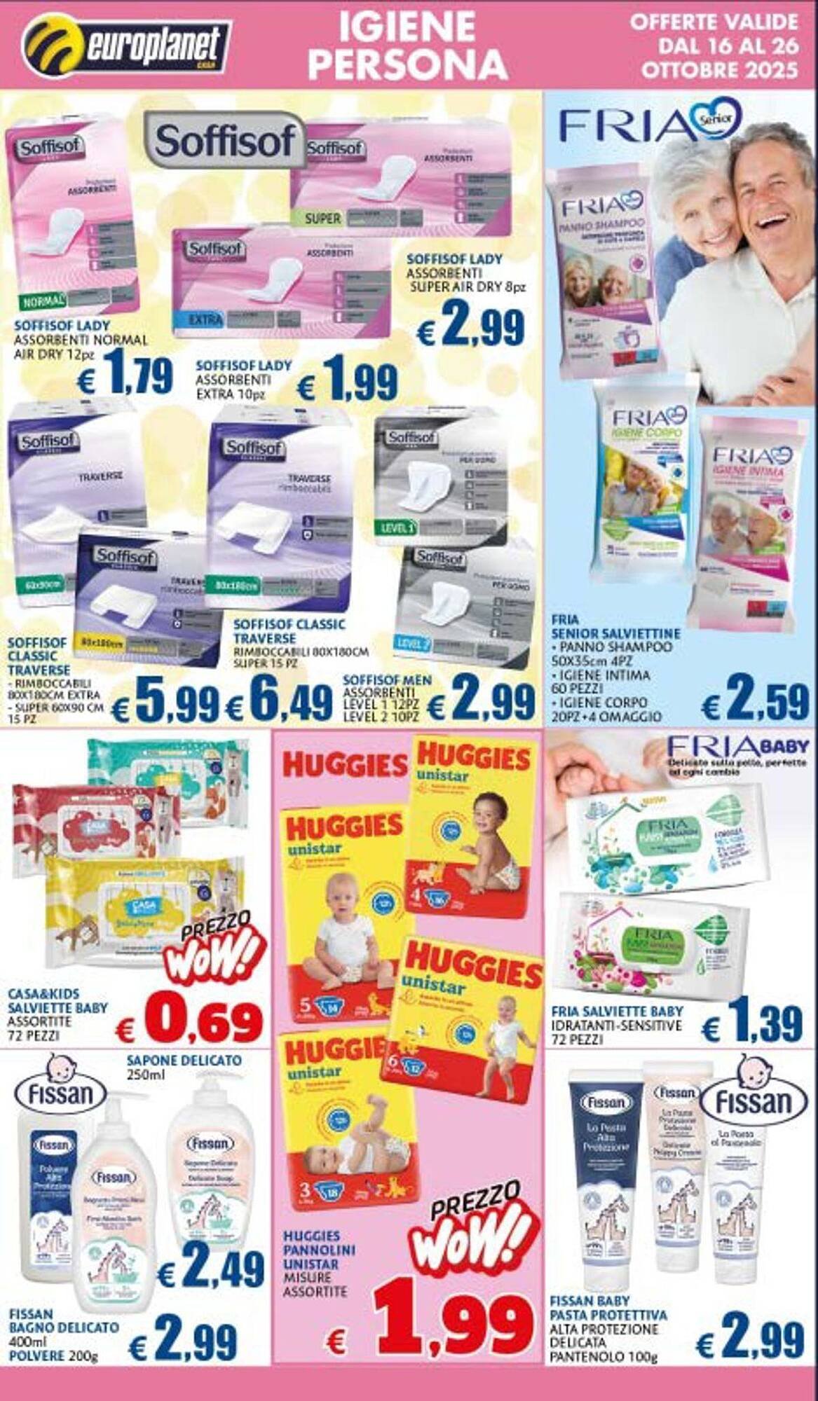 Volantino Europlanet Casa (2025-10-16 - 2025-10-26)