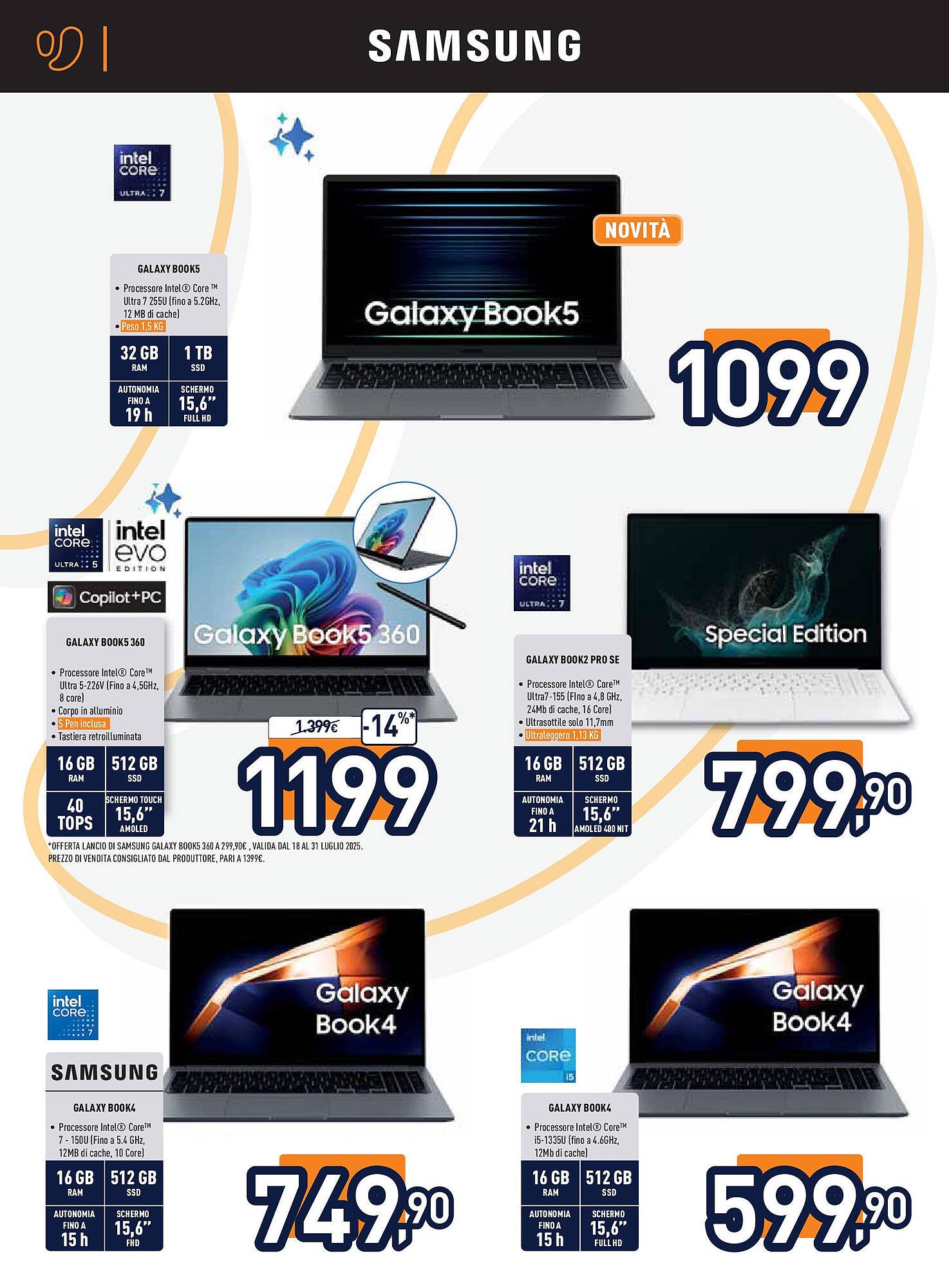 Volantino Unieuro (2025-07-17 - 2025-07-27)