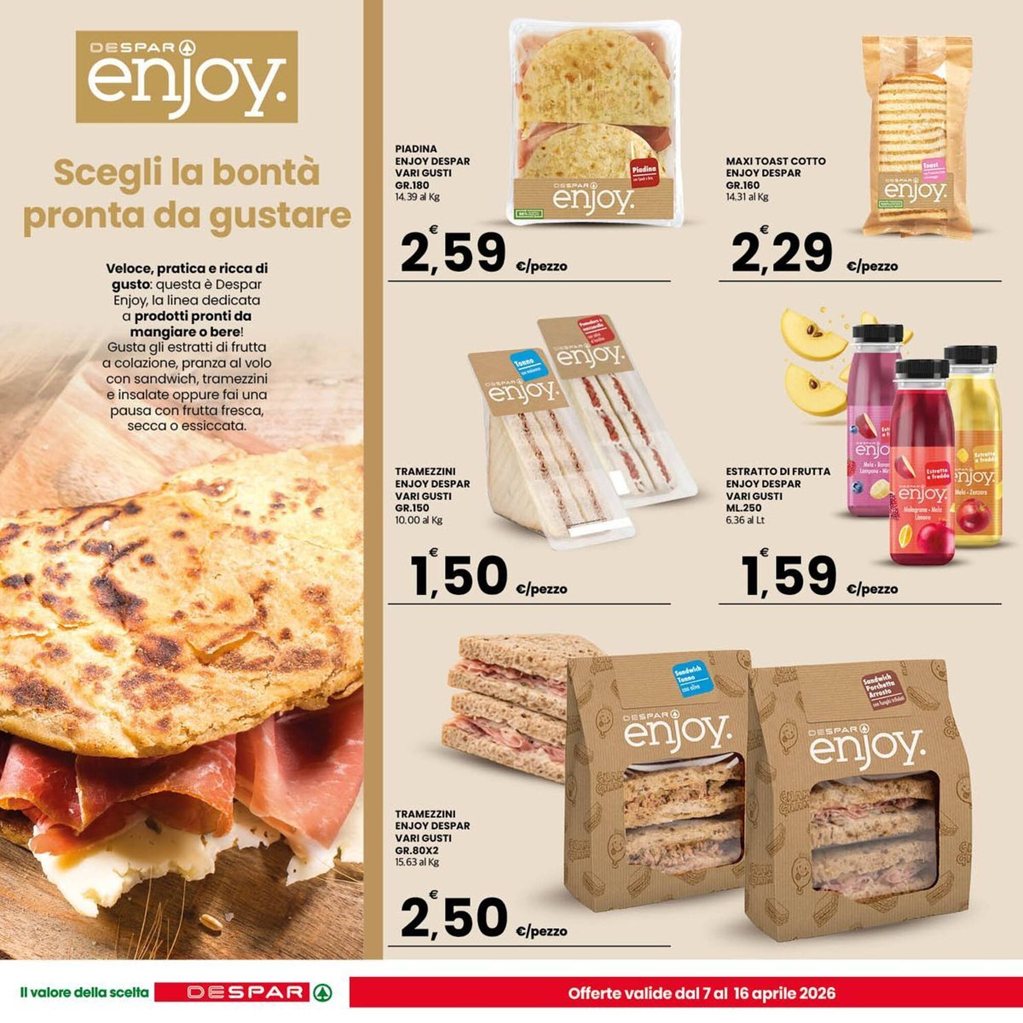 Volantino Despar (2026-04-07 - 2026-04-16)