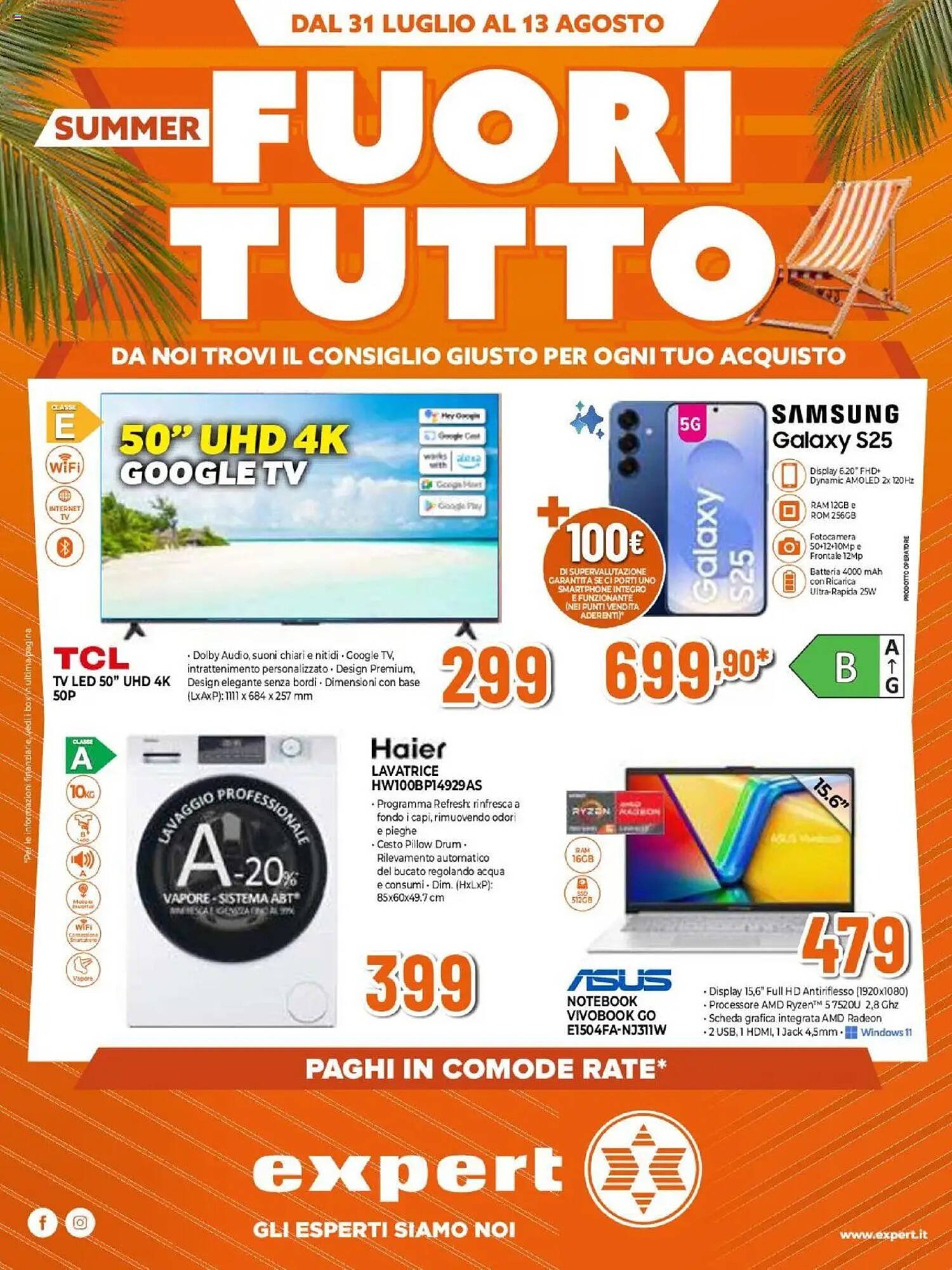 Volantino Expert (2025-07-31 - 2025-08-13)