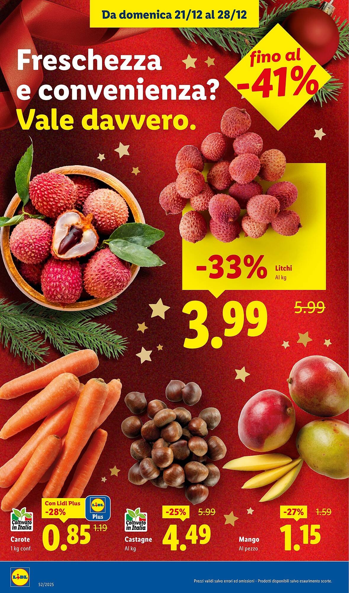 Volantino Lidl (2025-12-21 - 2025-12-28)