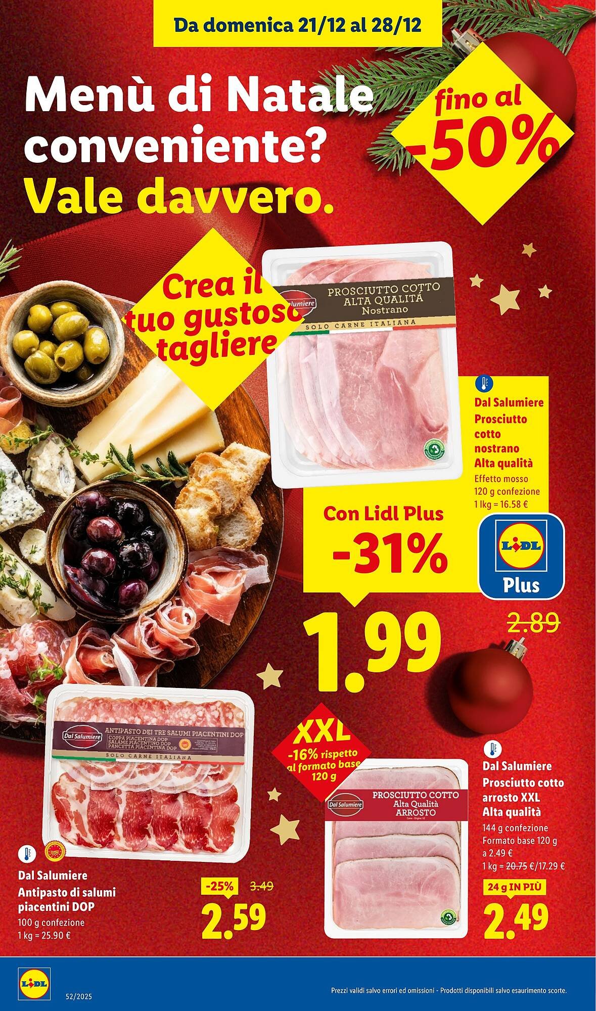 Volantino Lidl (2025-12-21 - 2025-12-28)