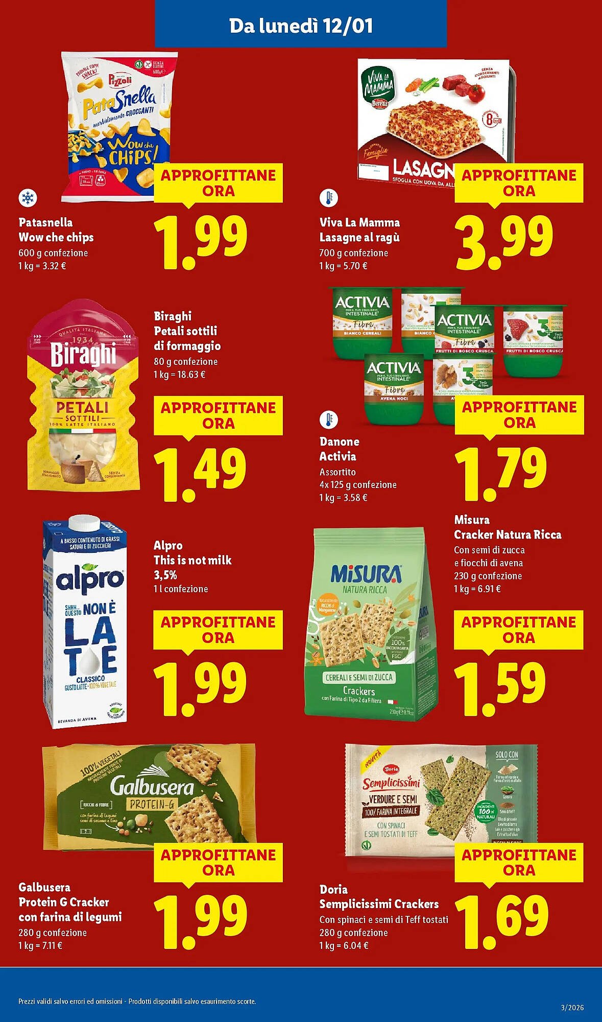 Volantino Lidl (2026-01-12 - 2026-01-18)