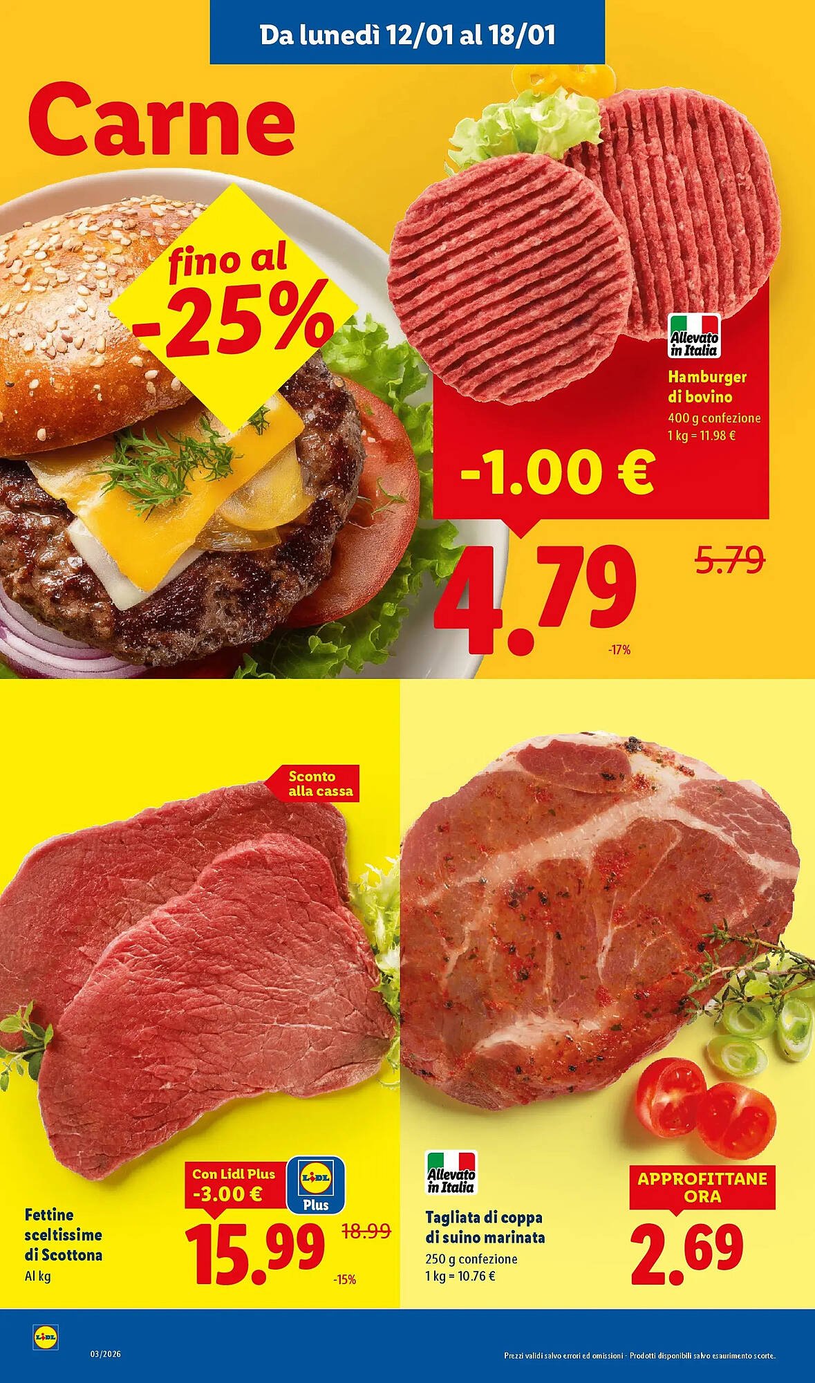 Volantino Lidl (2026-01-12 - 2026-01-18)