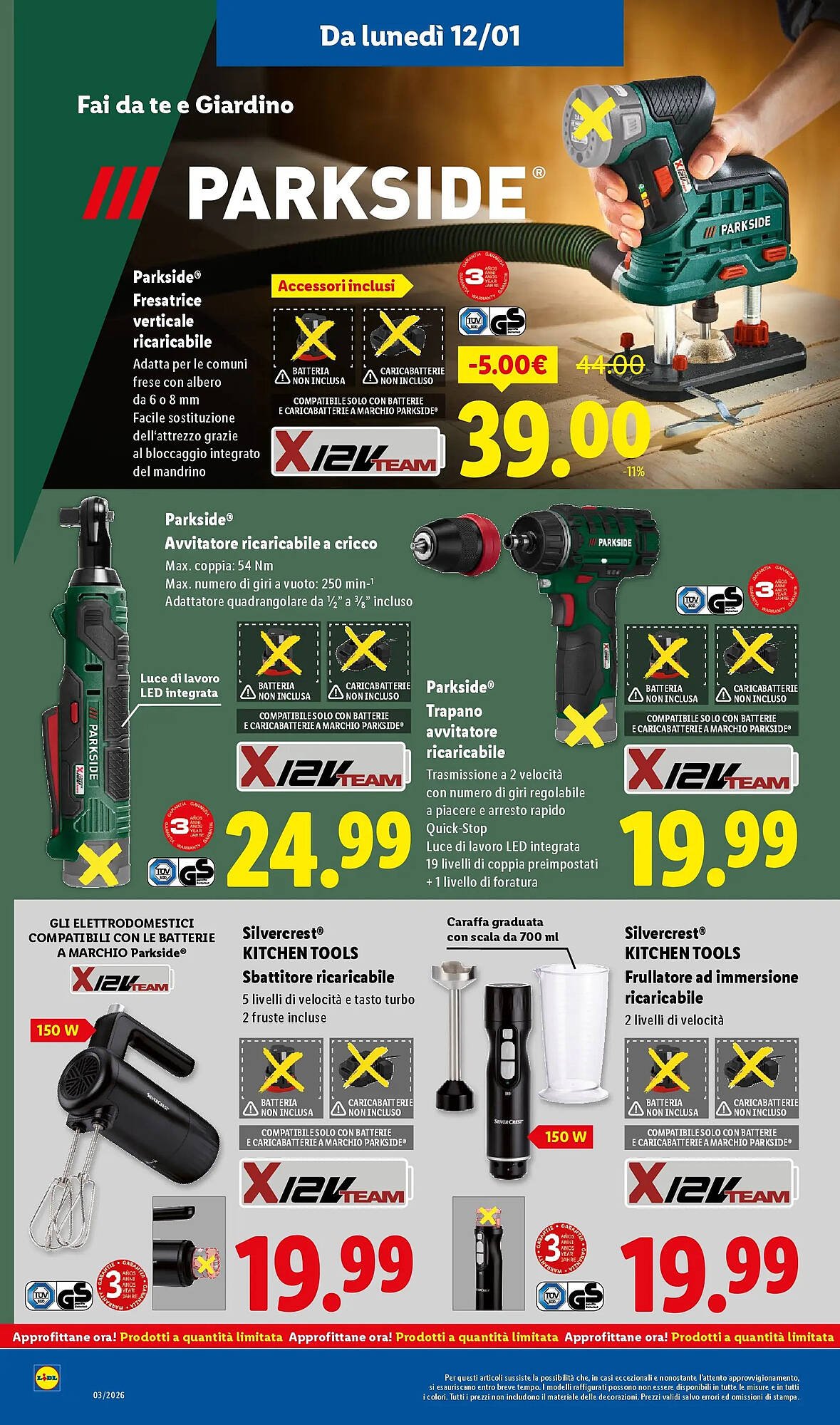 Volantino Lidl (2026-01-12 - 2026-01-18)