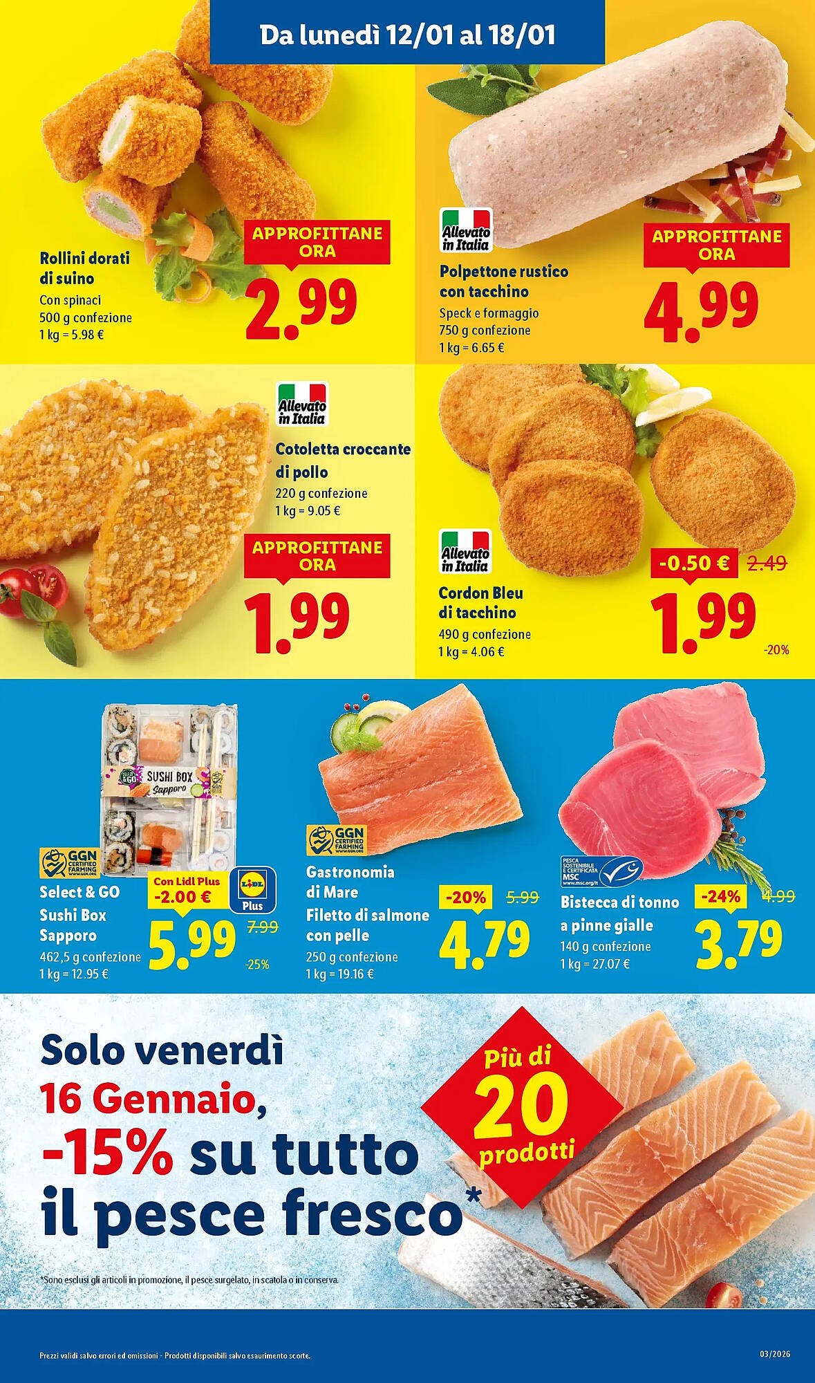Volantino Lidl (2026-01-12 - 2026-01-18)