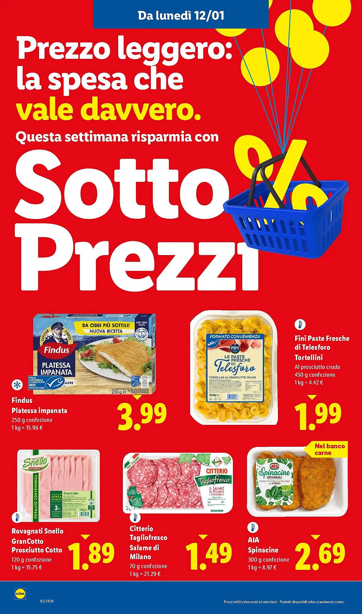 Volantino Lidl (2026-01-12 - 2026-01-18)