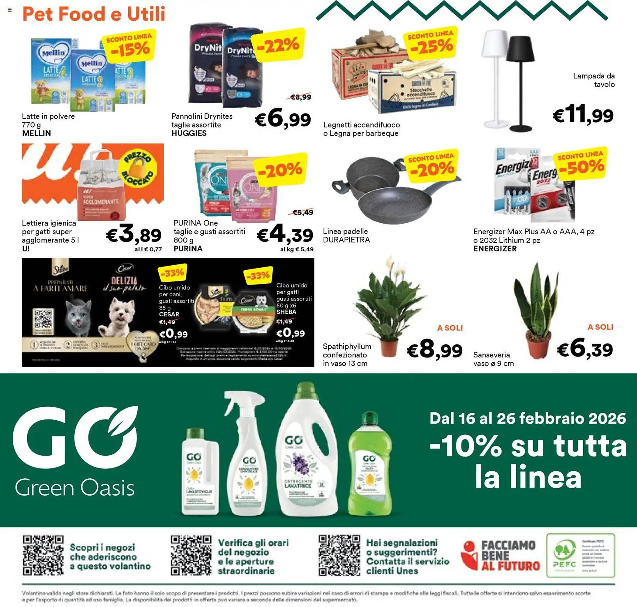 Volantino Unes (2026-02-16 - 2026-02-26)