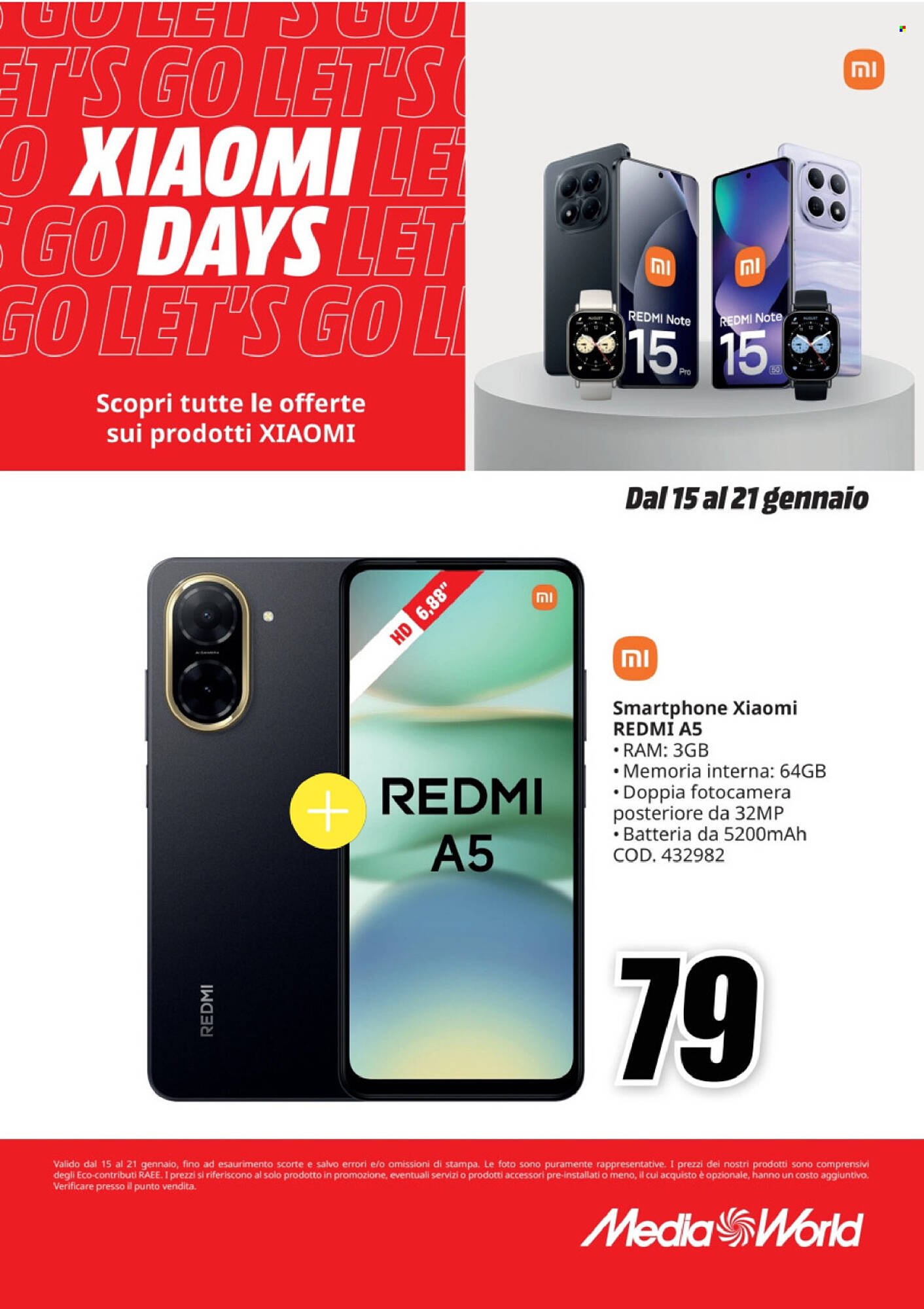 Volantino MediaWorld (2026-01-15 - 2026-01-21)