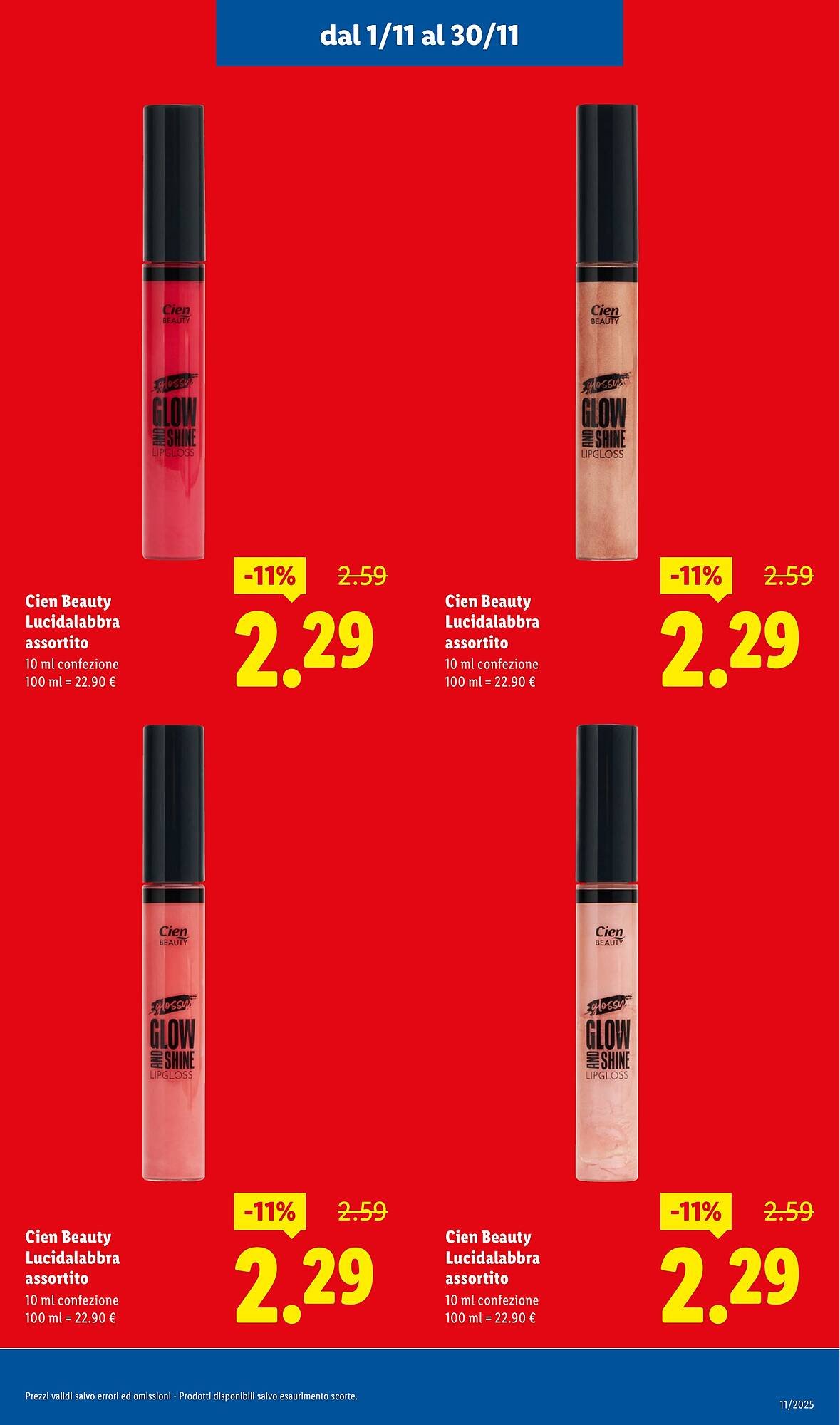 Volantino Lidl (2025-11-01 - 2025-11-30)