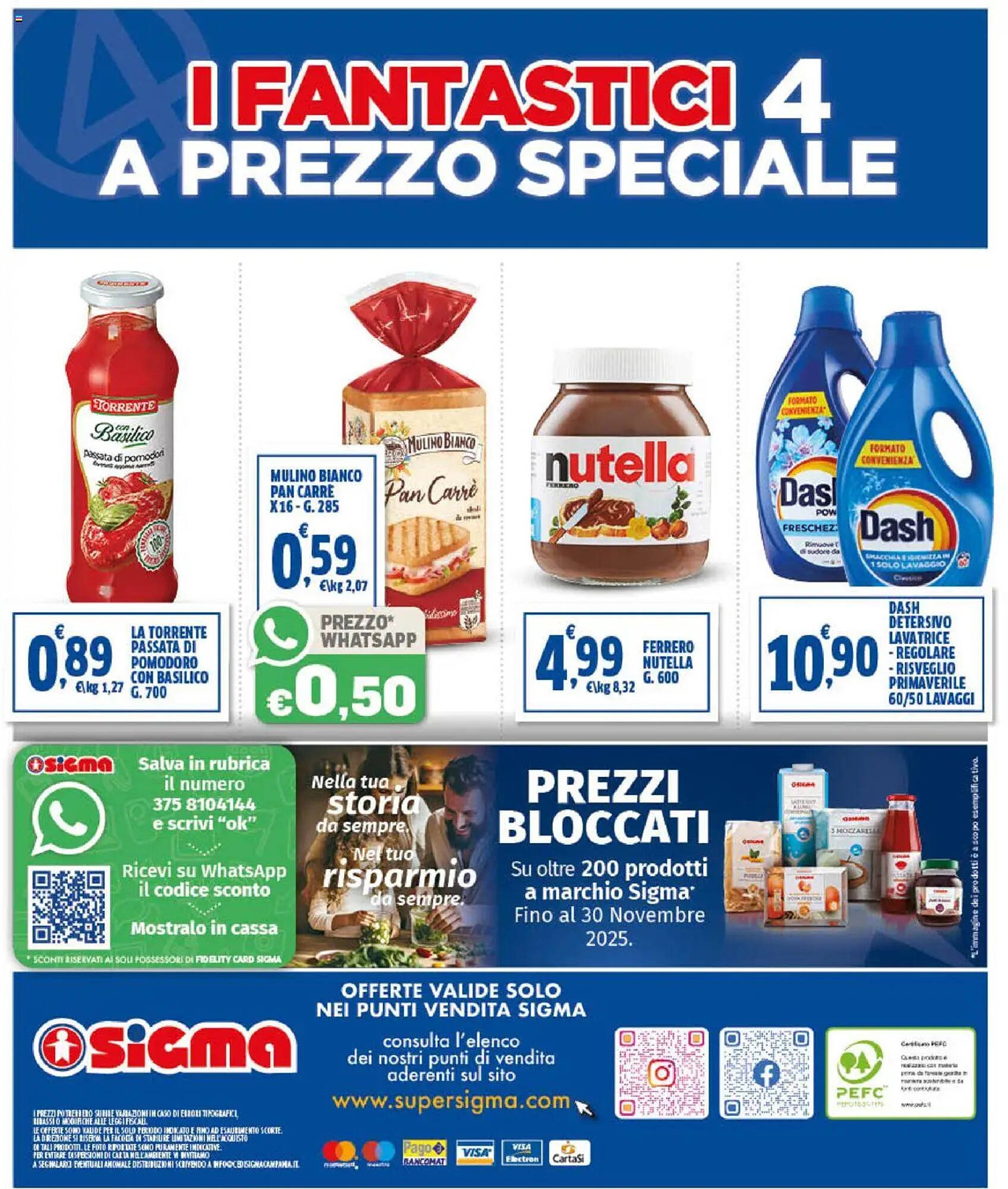 Volantino Sigma (2025-10-17 - 2025-10-27)
