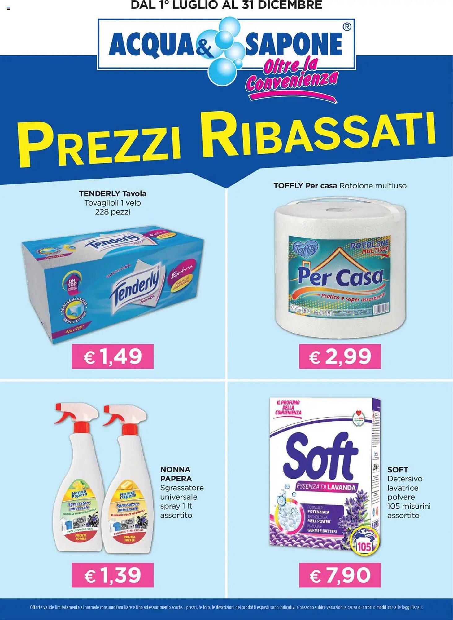 Volantino Acqua &amp; Sapone (2025-07-01 - 2025-12-31)