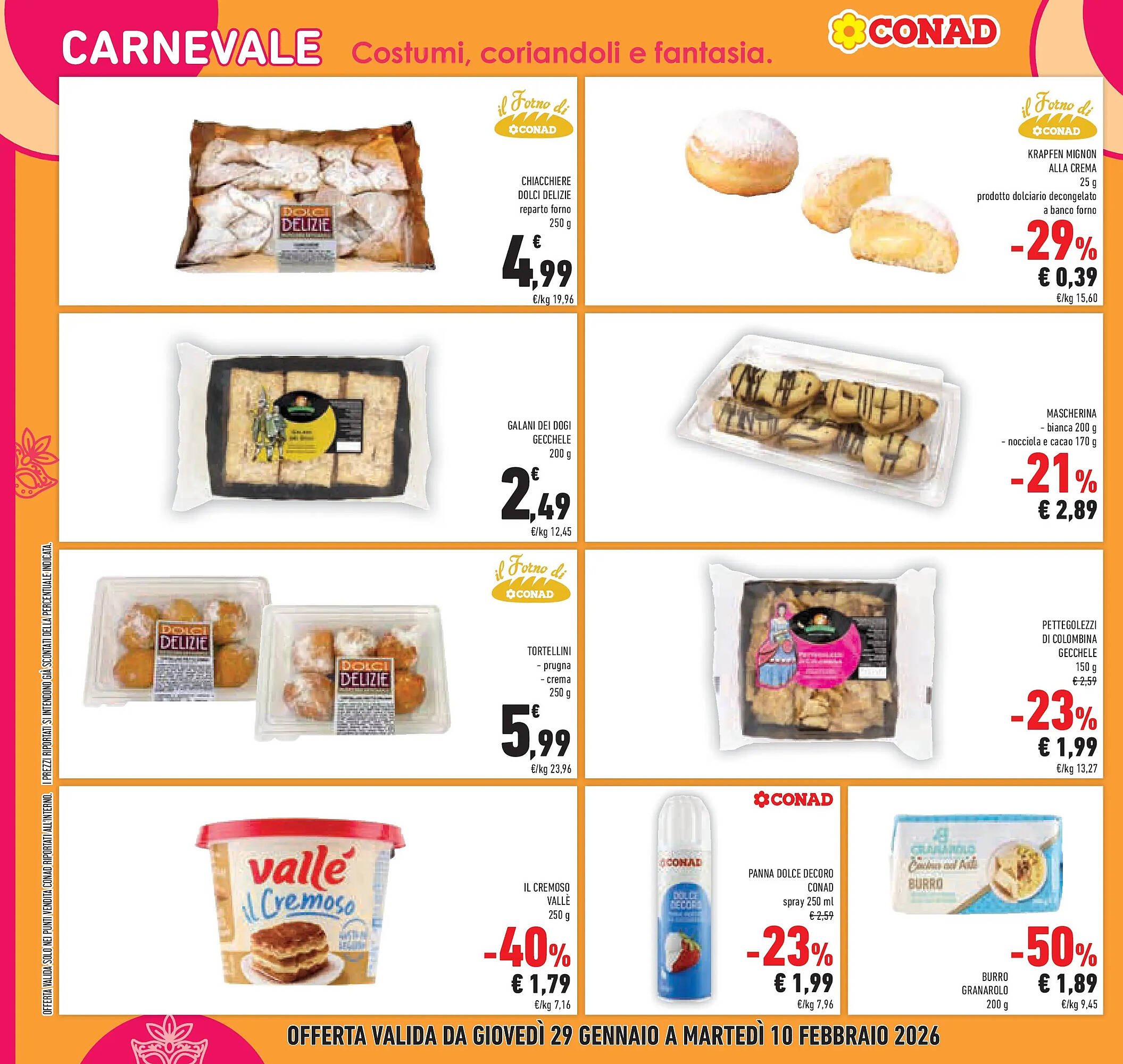 Volantino Conad (2026-01-28 - 2026-02-10)