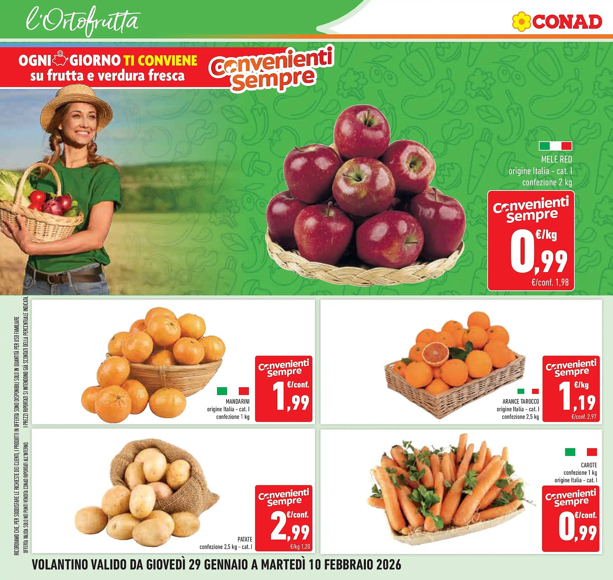 Volantino Conad (2026-01-28 - 2026-02-10)