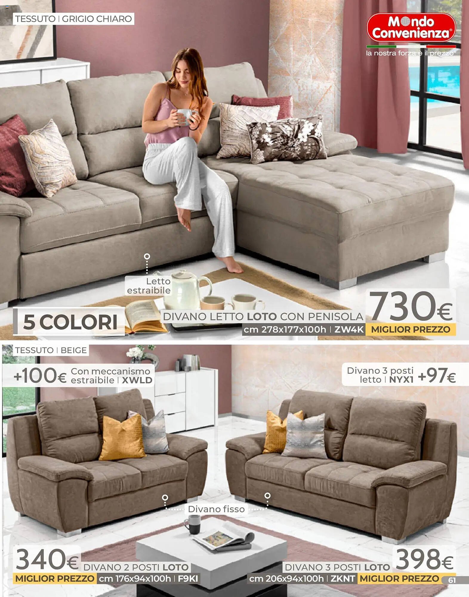 Volantino Mondo Convenienza (2026-01-04 - 2026-01-31)