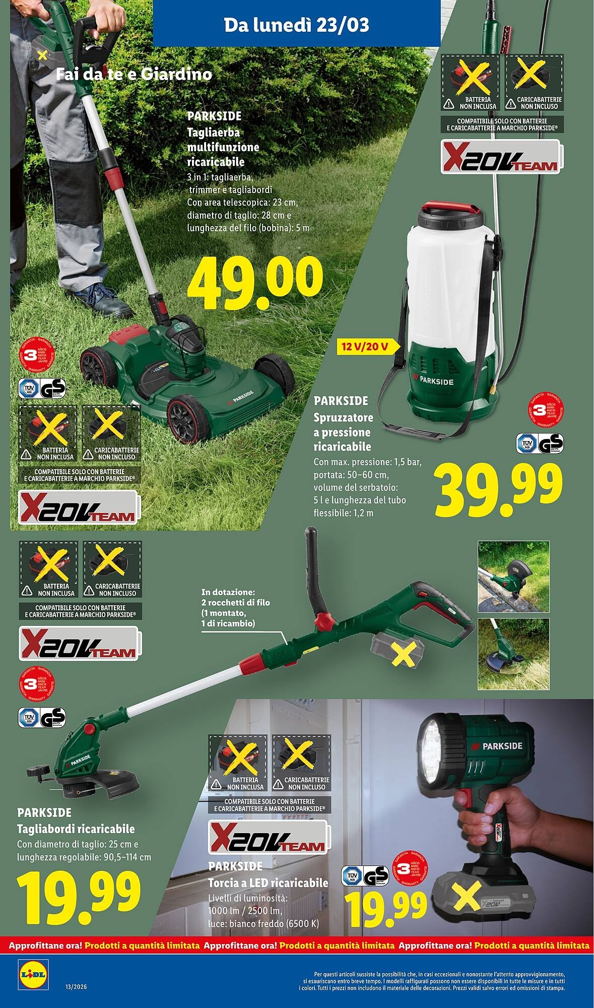 Volantino Lidl (2026-03-23 - 2026-03-29)