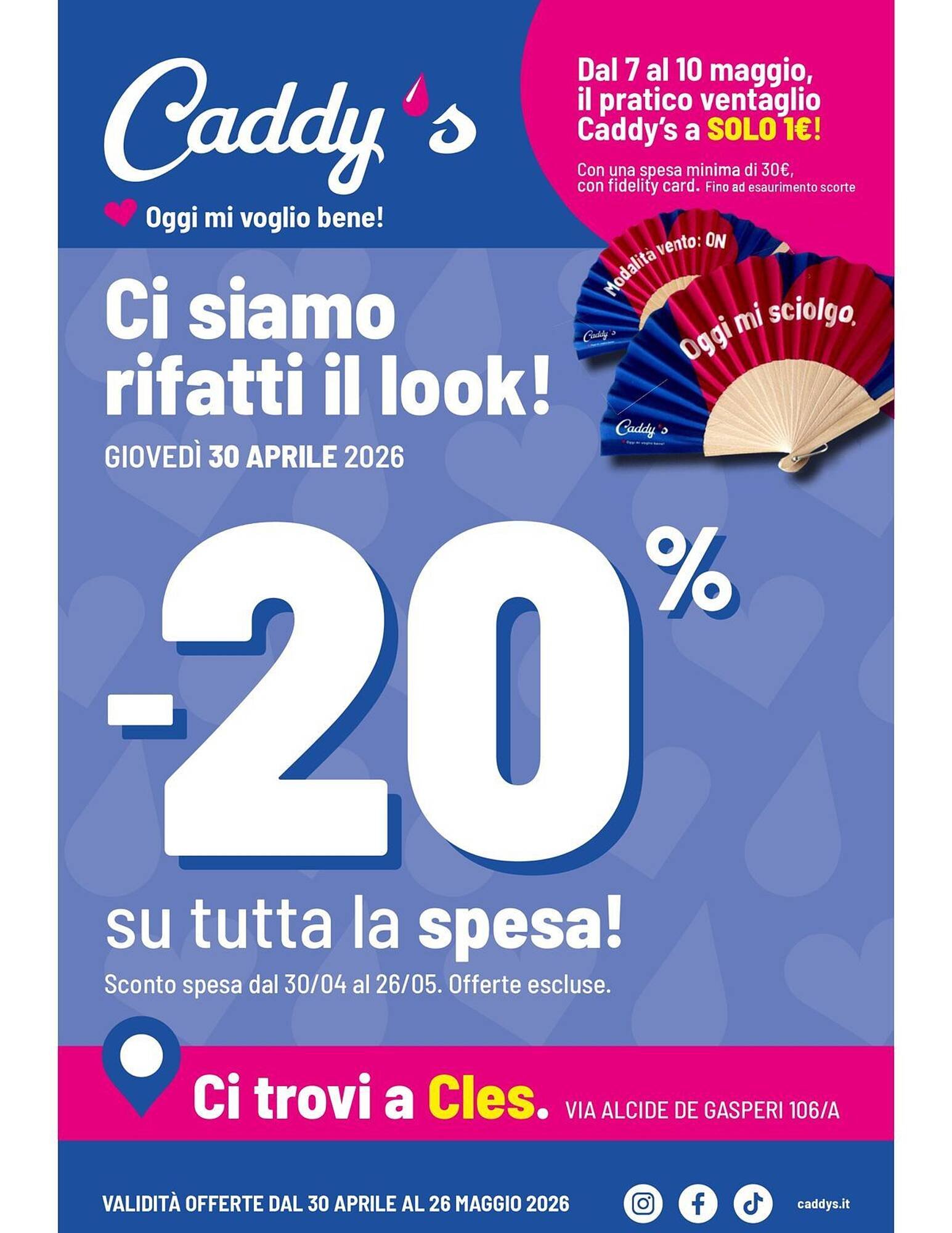 Volantino Caddy's (2026-04-30 - 2026-05-26)