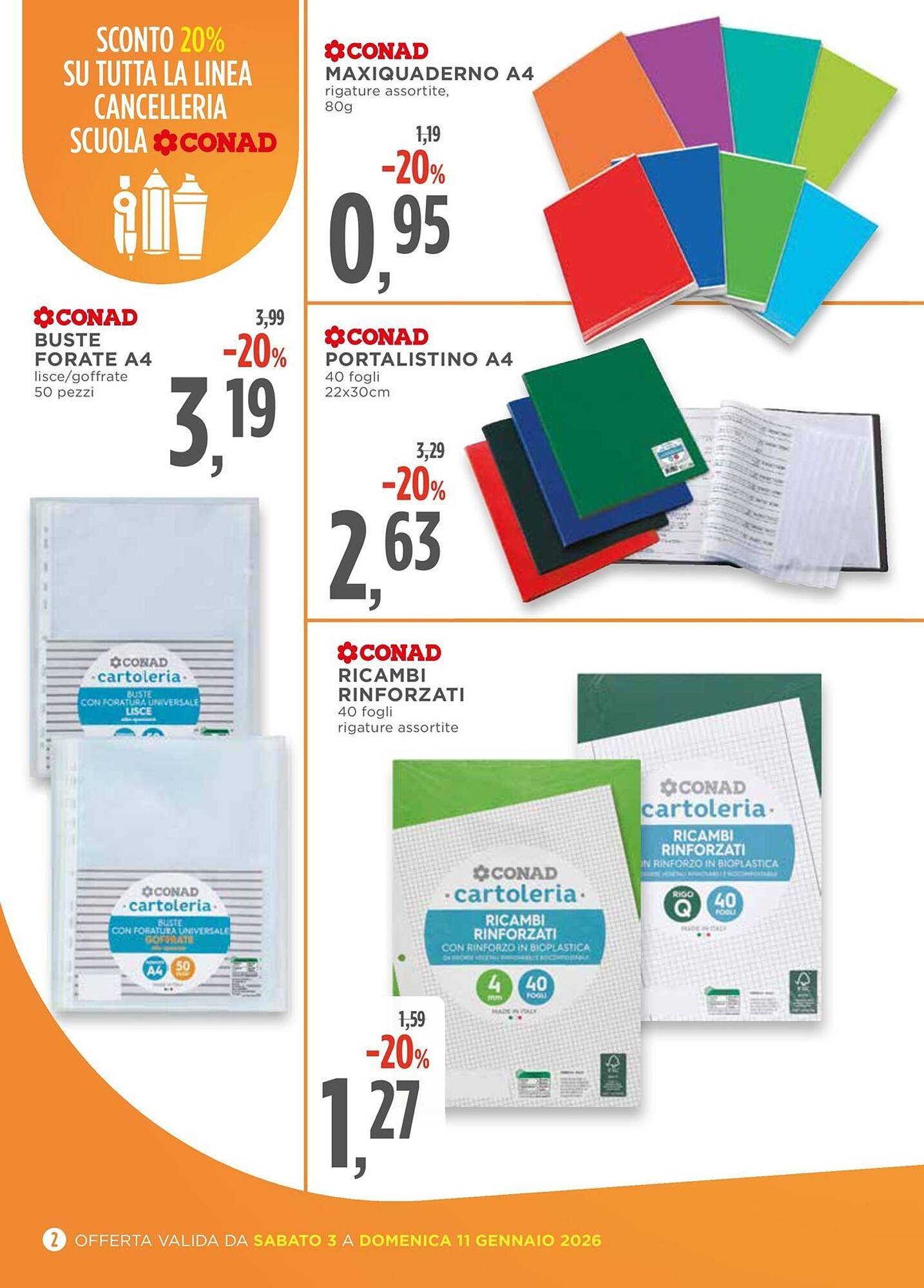 Volantino Conad (2026-01-03 - 2026-01-11)