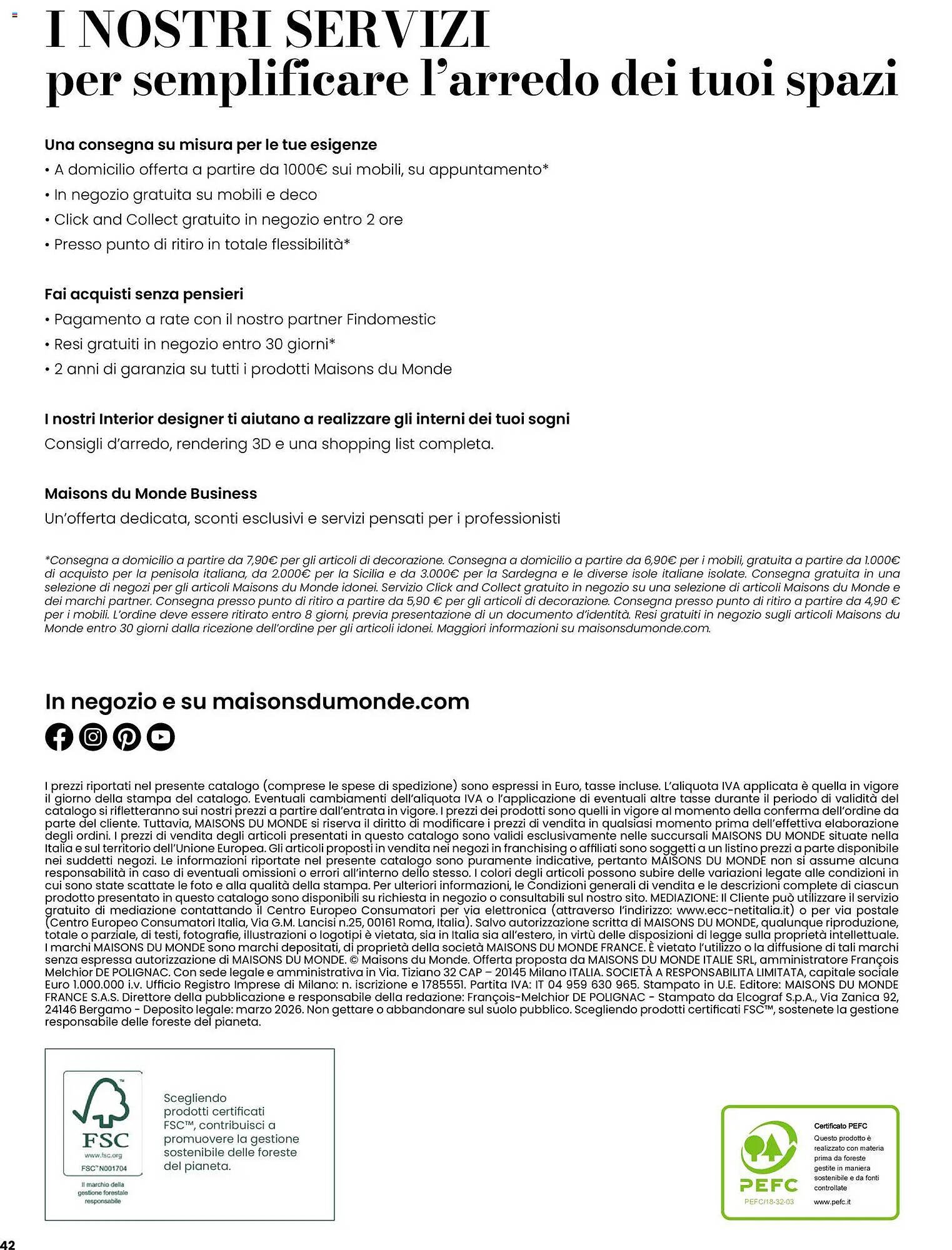 Volantino Maisons du Monde (2026-03-12 - 2026-09-30)