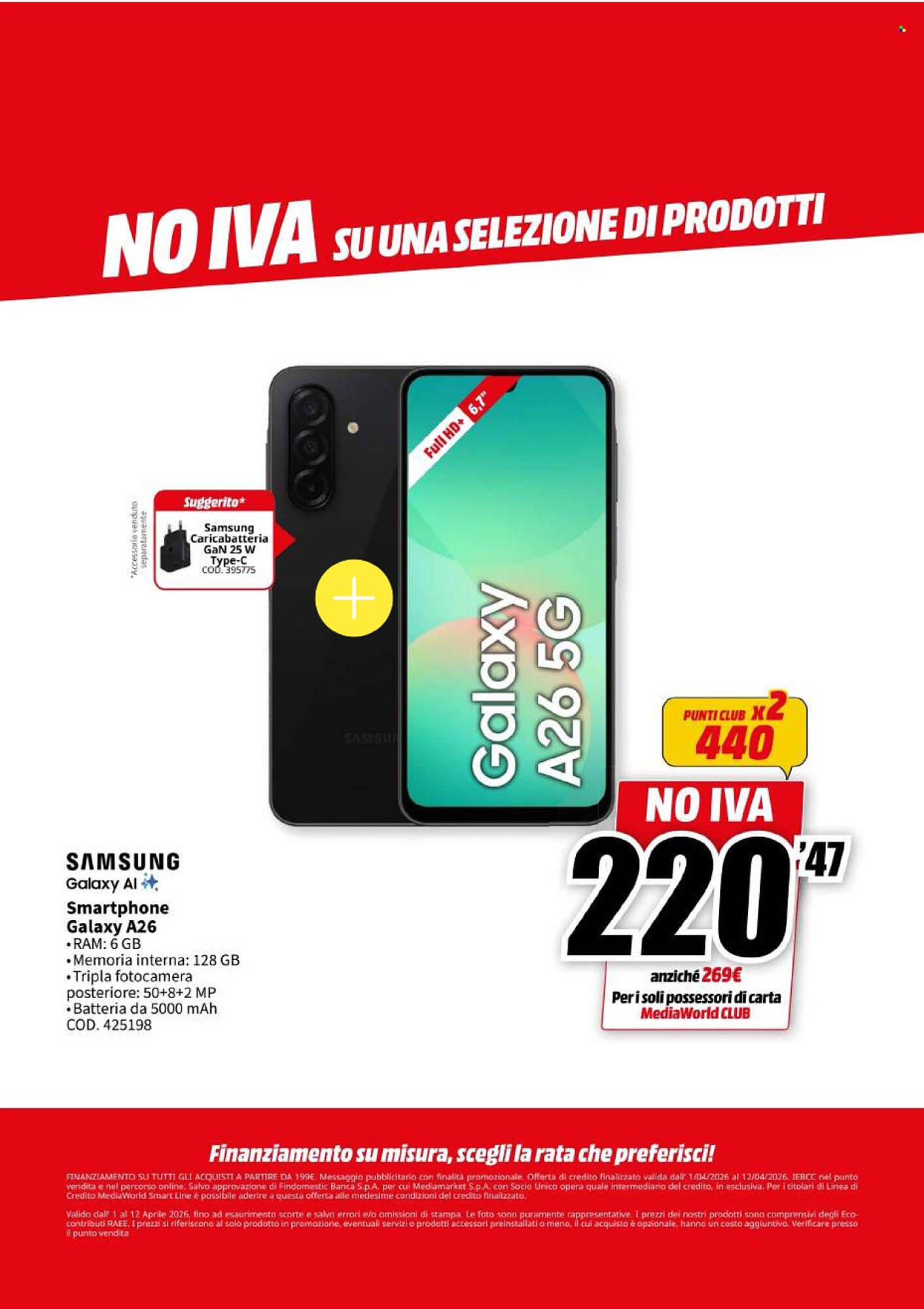 Volantino MediaWorld (2026-04-01 - 2026-04-12)