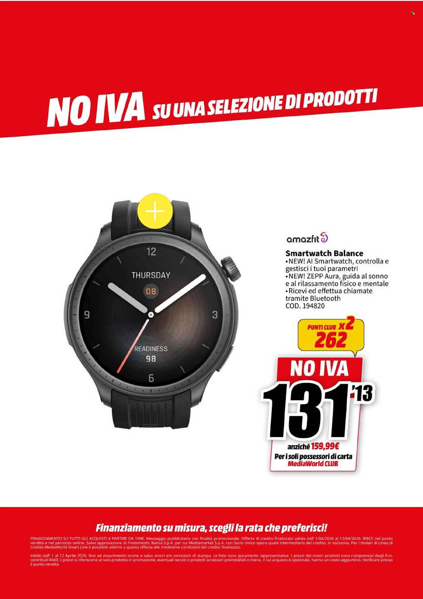 Volantino MediaWorld (2026-04-01 - 2026-04-12)