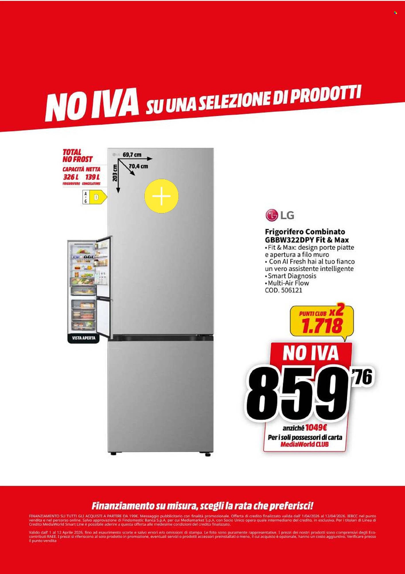 Volantino MediaWorld (2026-04-01 - 2026-04-12)