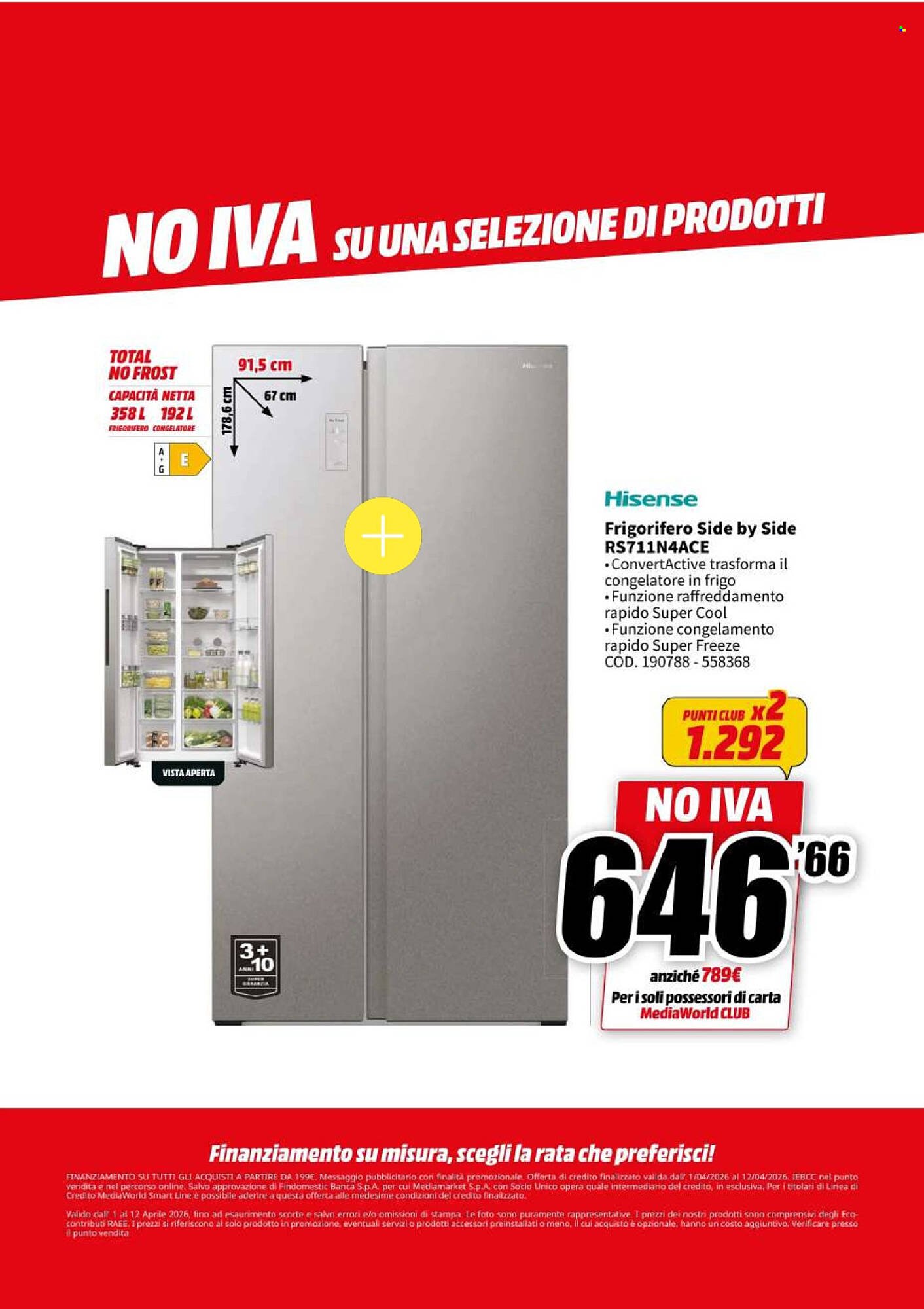 Volantino MediaWorld (2026-04-01 - 2026-04-12)