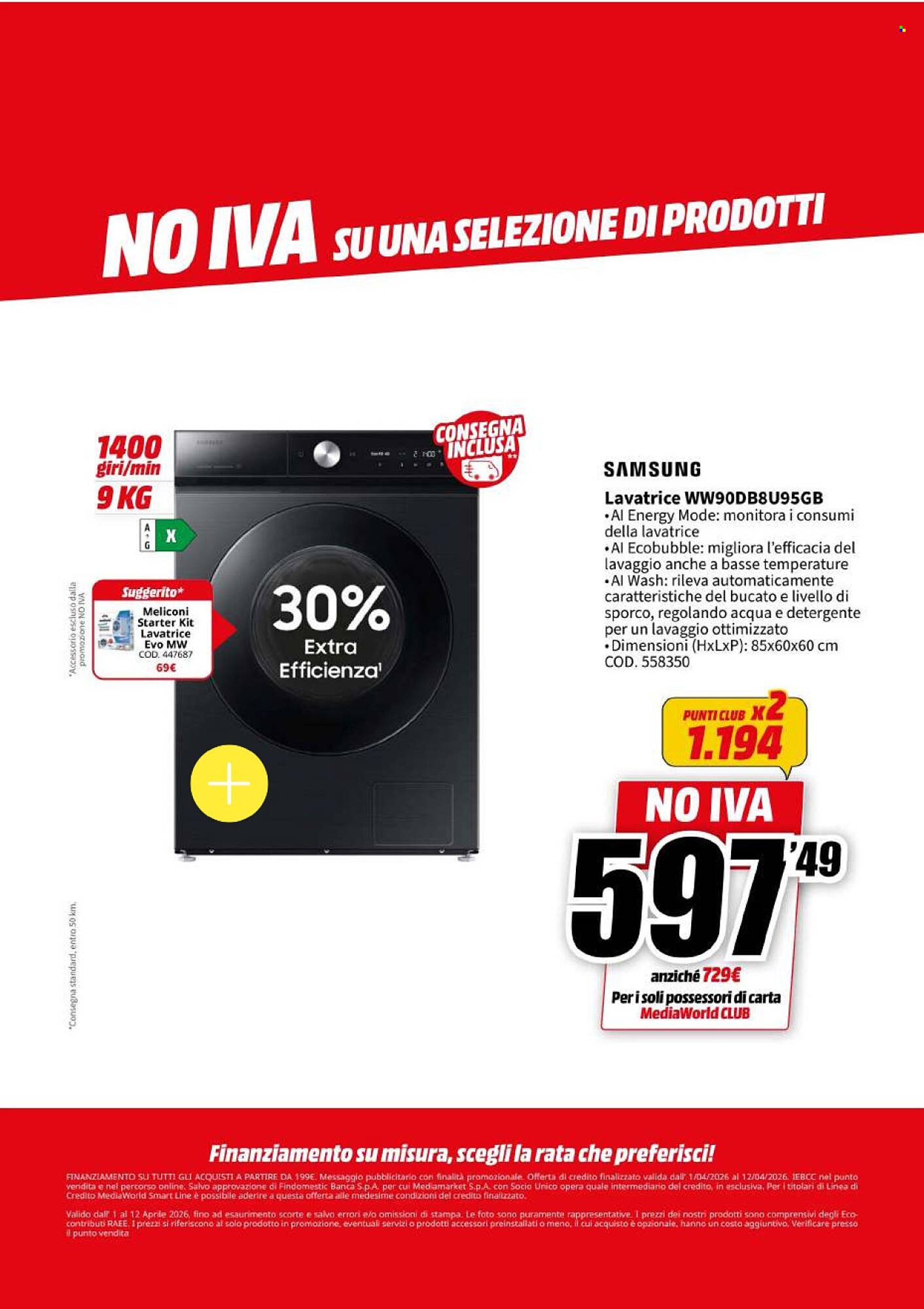 Volantino MediaWorld (2026-04-01 - 2026-04-12)